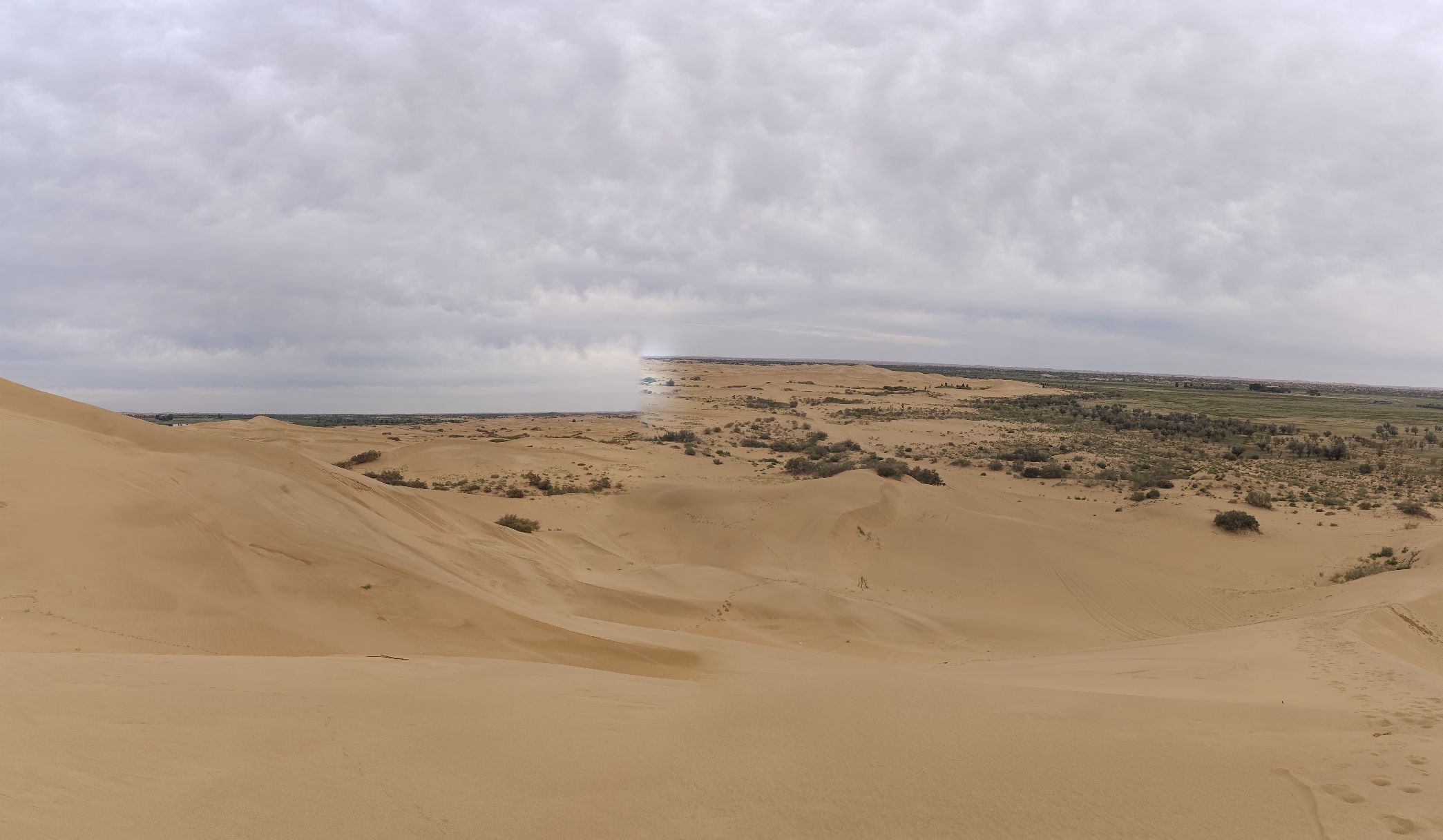 亿利库布其七星湖沙漠生态旅游区旅行图片 2