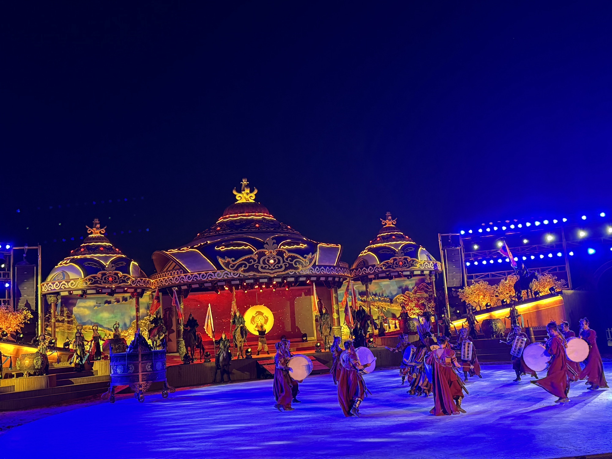 腾格里沙漠通湖草原旅游区旅行图片 2