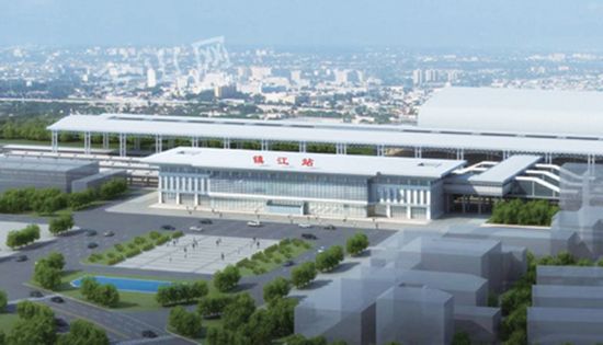 镇江站北广场