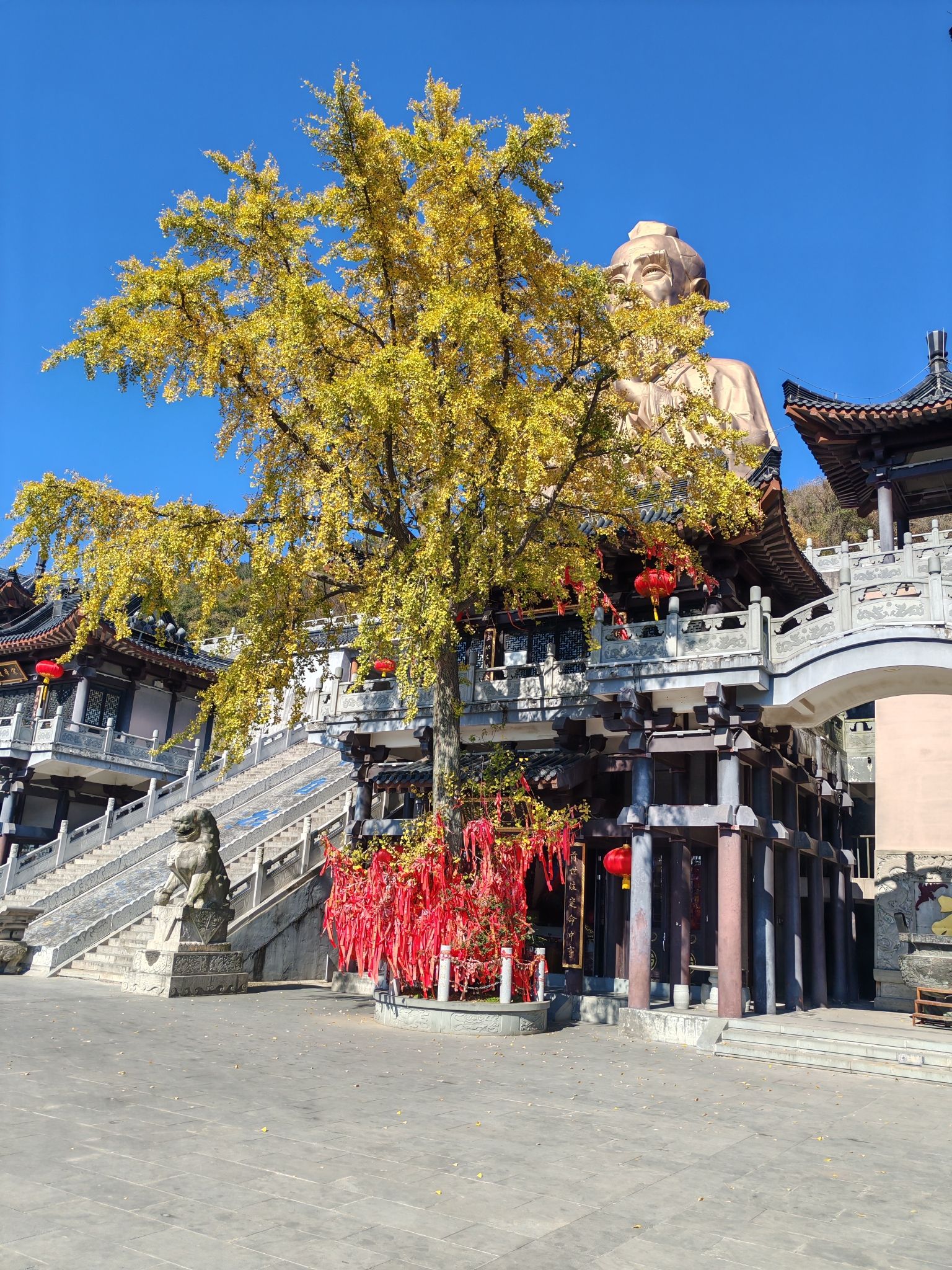 茅山风景区-老子神像