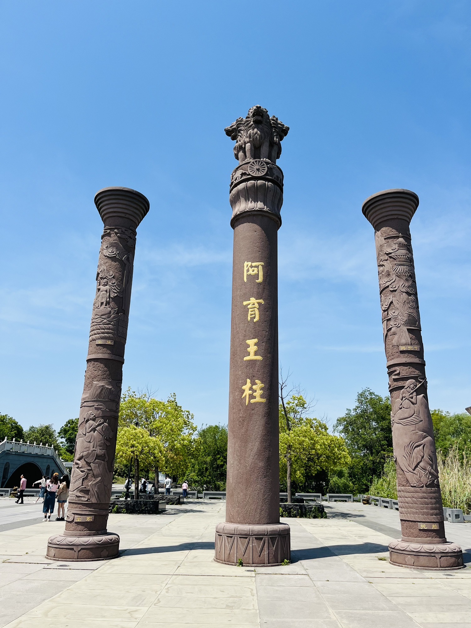 金山公园-阿育王柱
