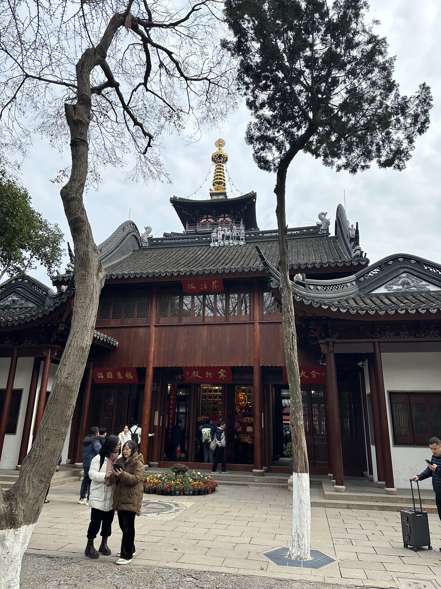 苏州市枫桥风景名胜区-寒拾殿实景照片