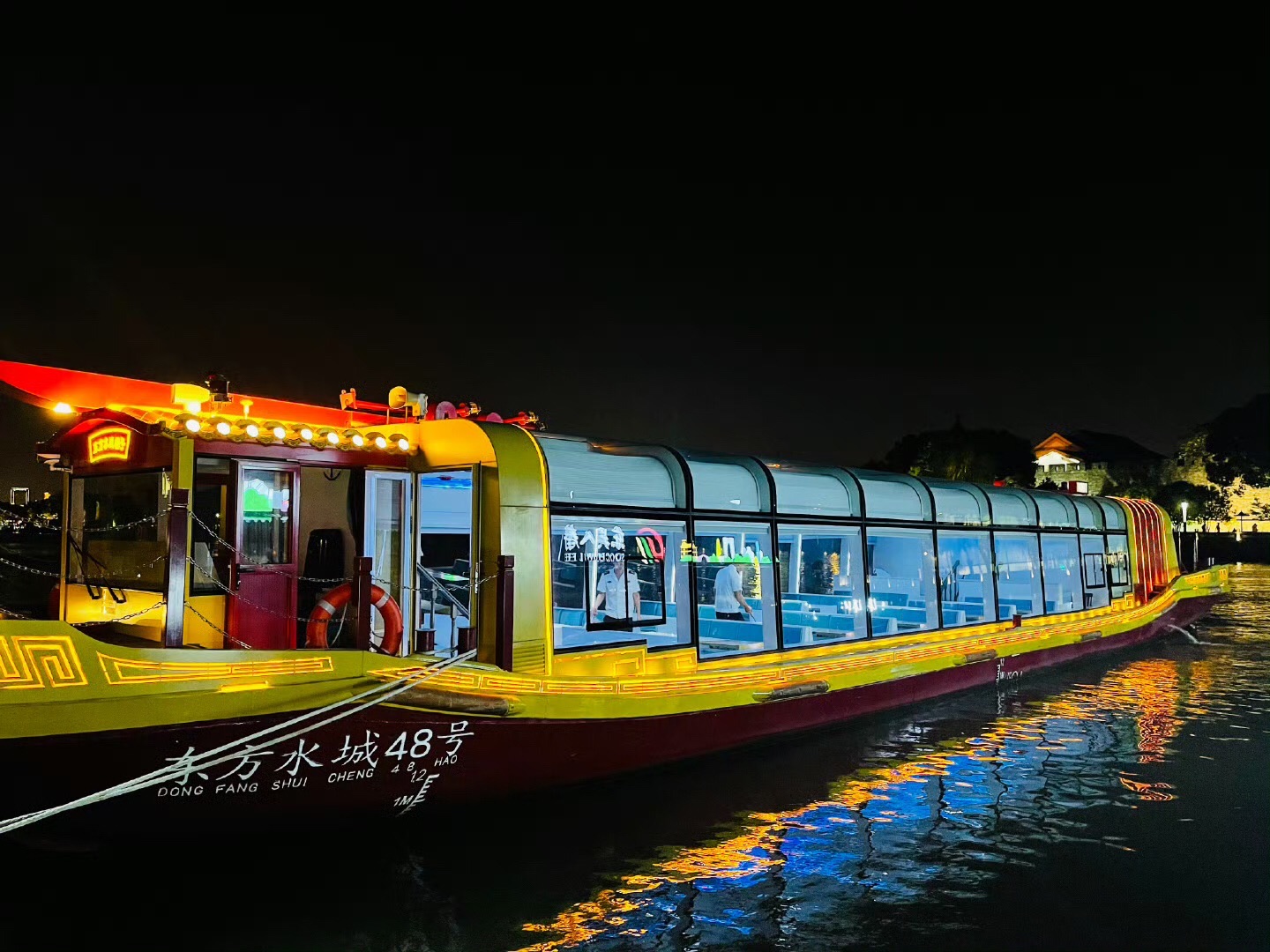 古运河夜游旅行图片 2