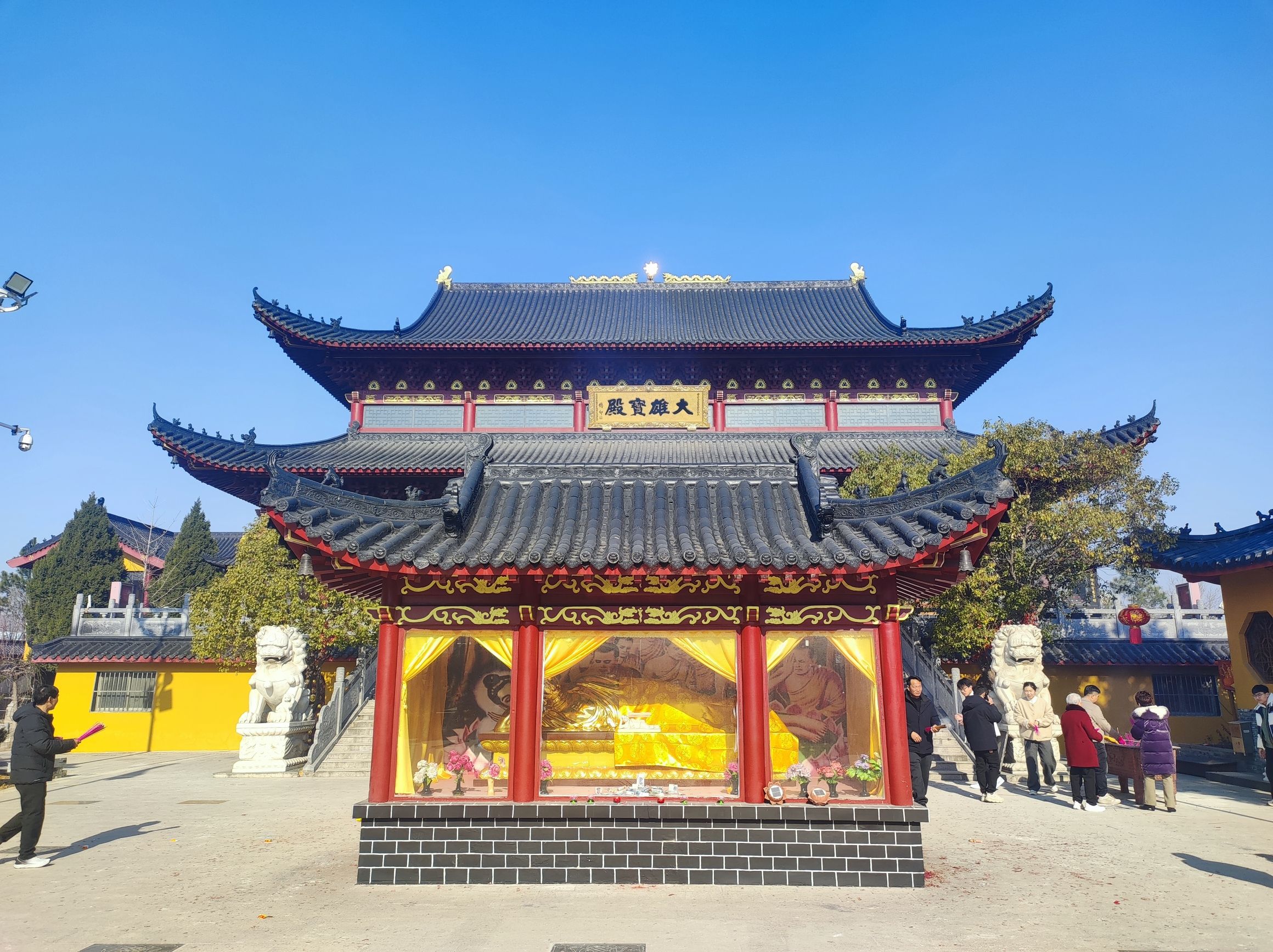 弥陀律寺实景照片