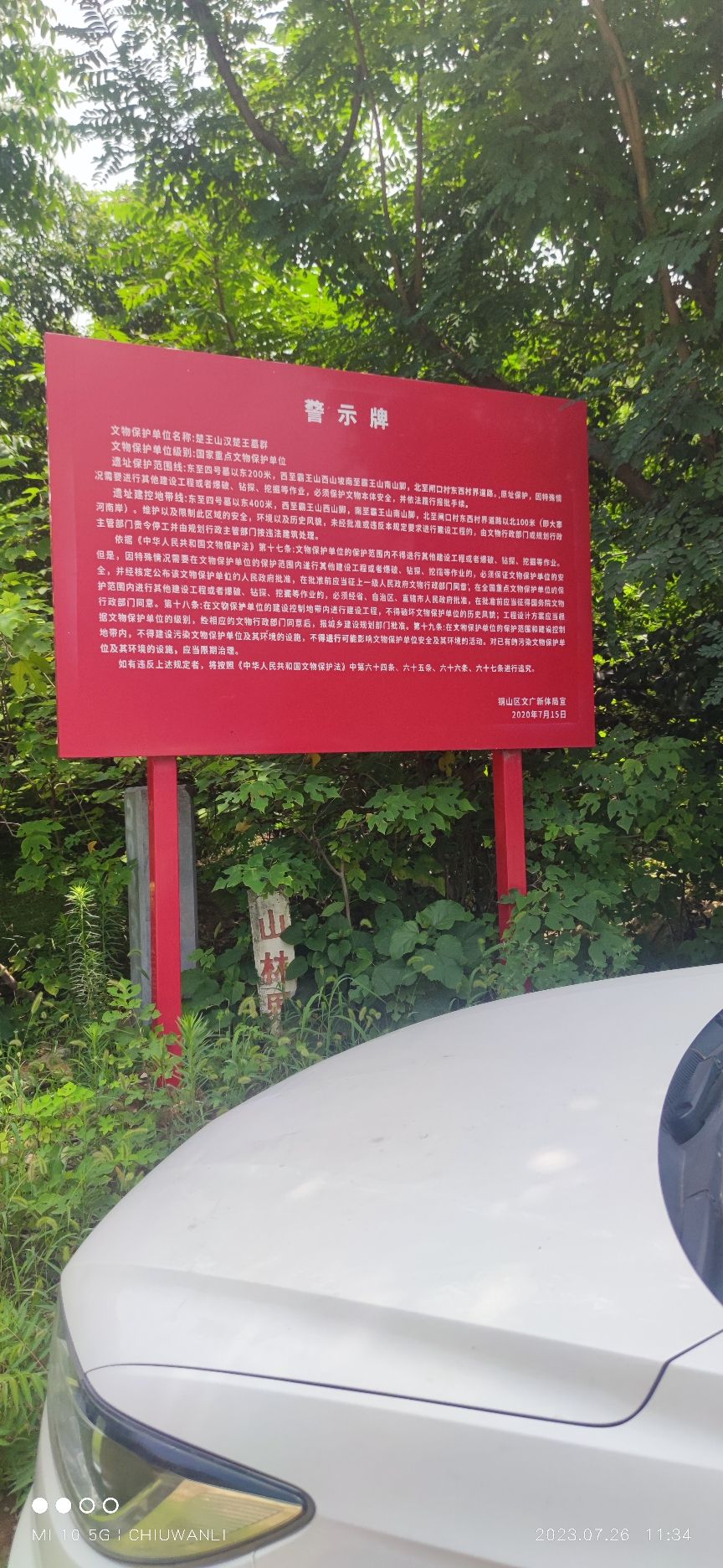 楚王山汉墓群旅行图片 3