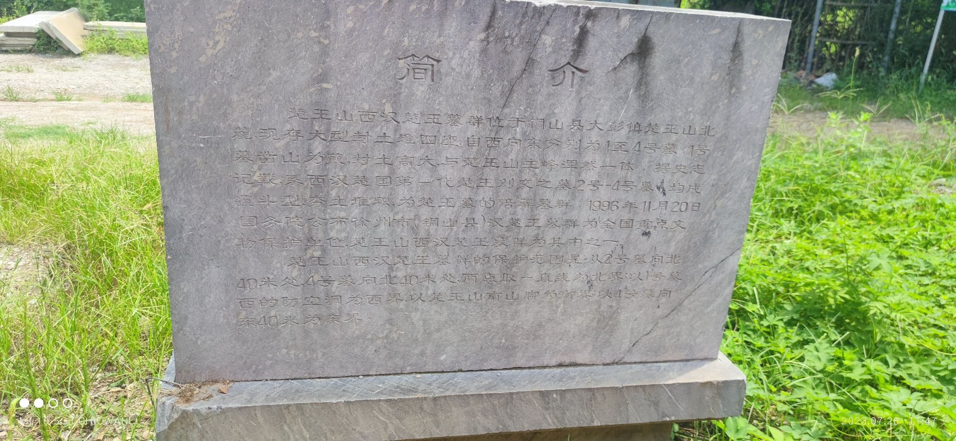 楚王山汉墓群旅行图片 2