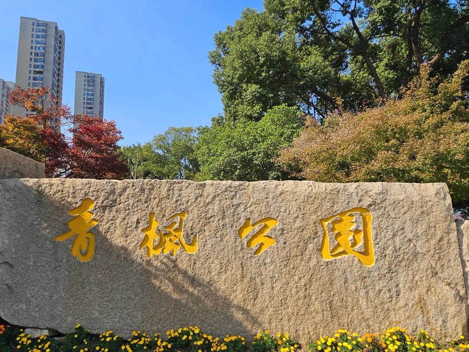 青枫公园-人工沙滩