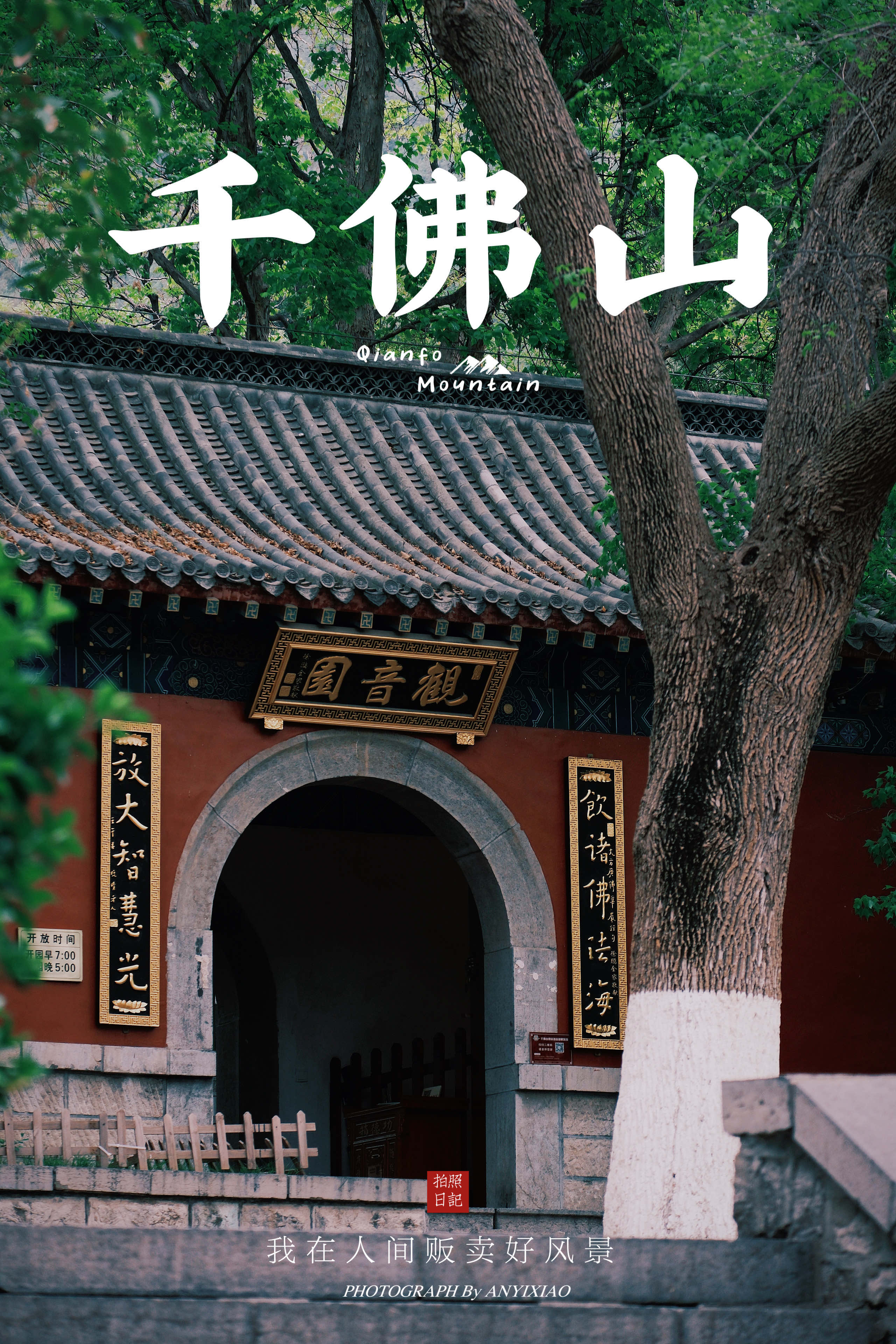 千佛山风景名胜区旅行图片 3
