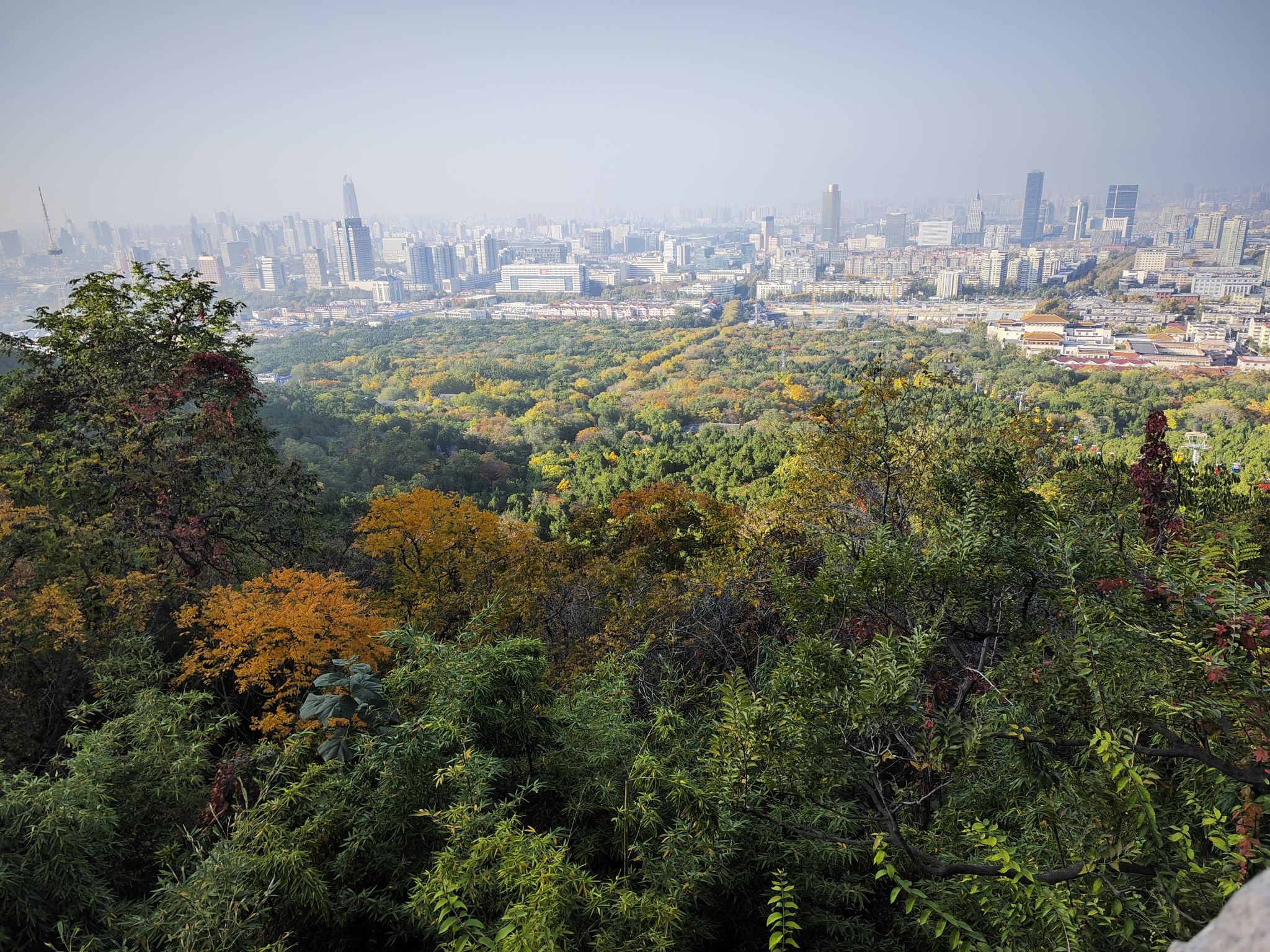 千佛山风景名胜区旅行图片
