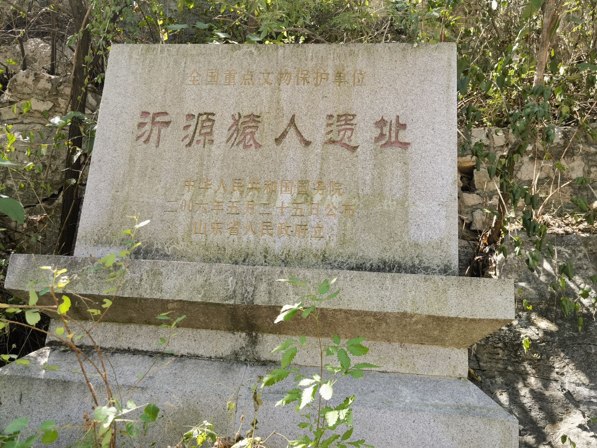 沂源猿人化石遗址旅行图片 3