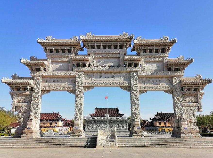 海岛金山寺景区
