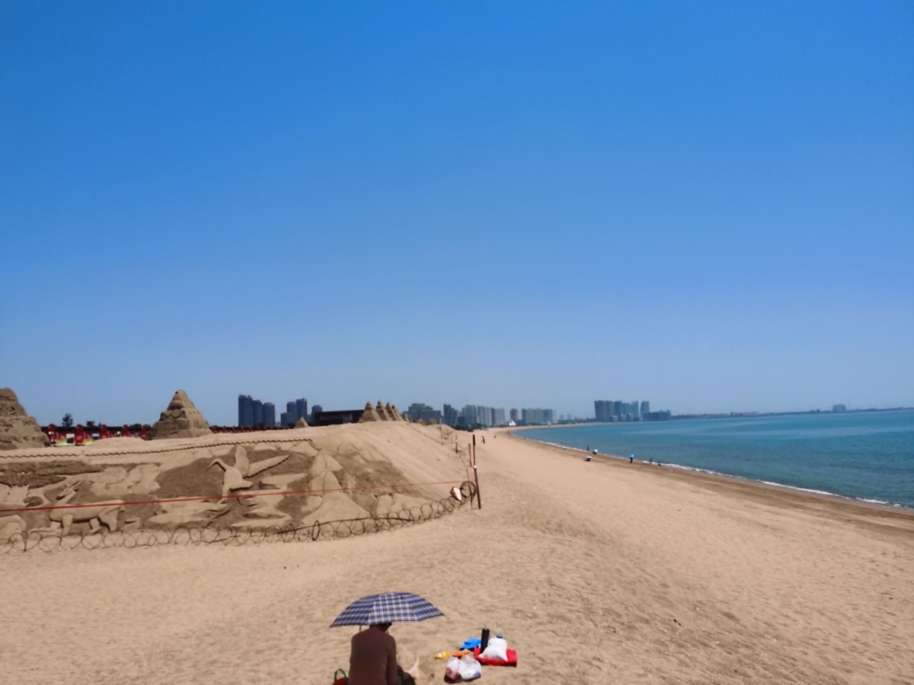 凤城万米海滩旅行图片 2