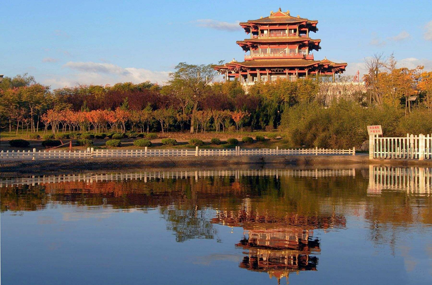 招远市黄金阁公园旅行图片 1