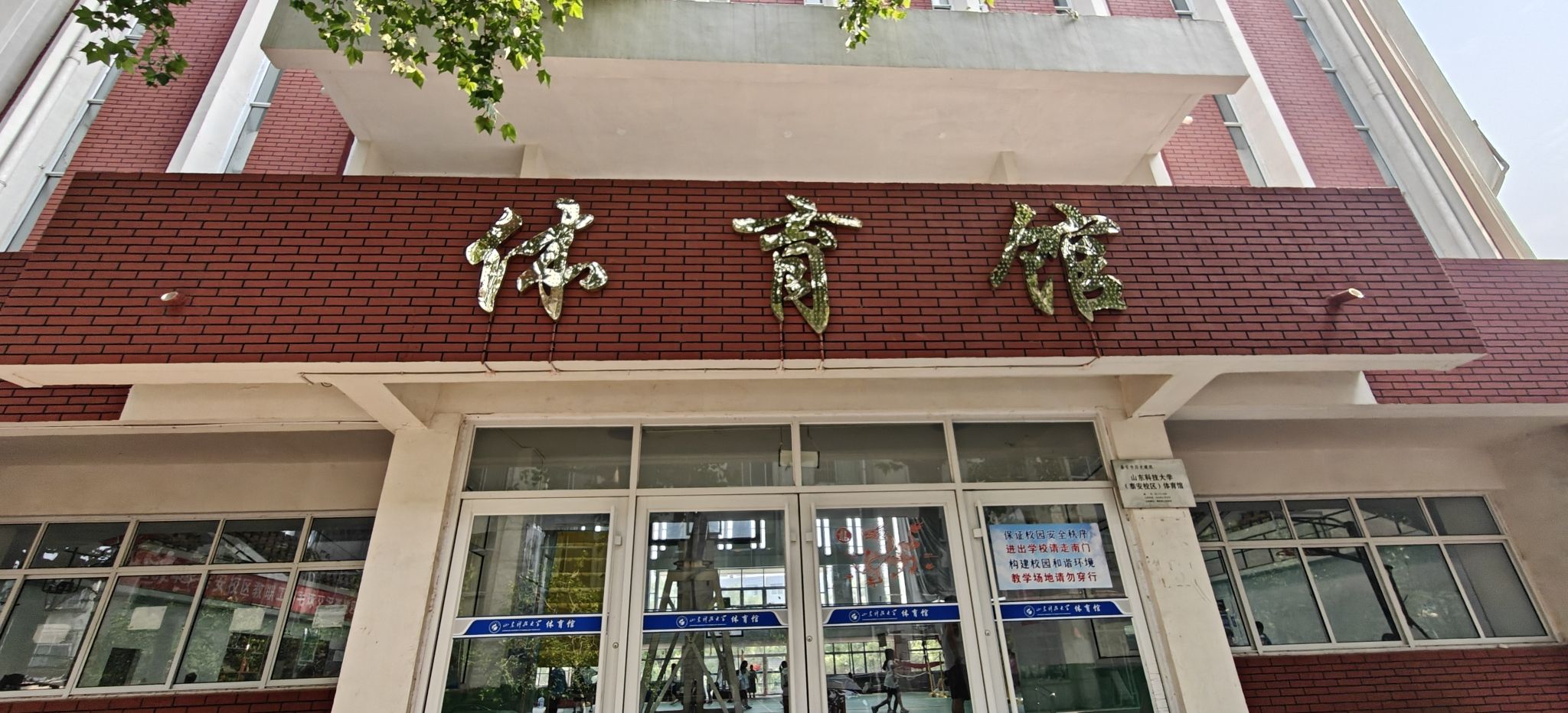 山东科技大学泰安校区东校园体育馆