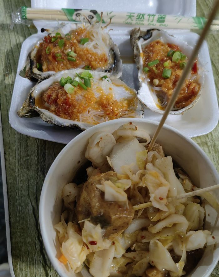 泰安一中小吃街