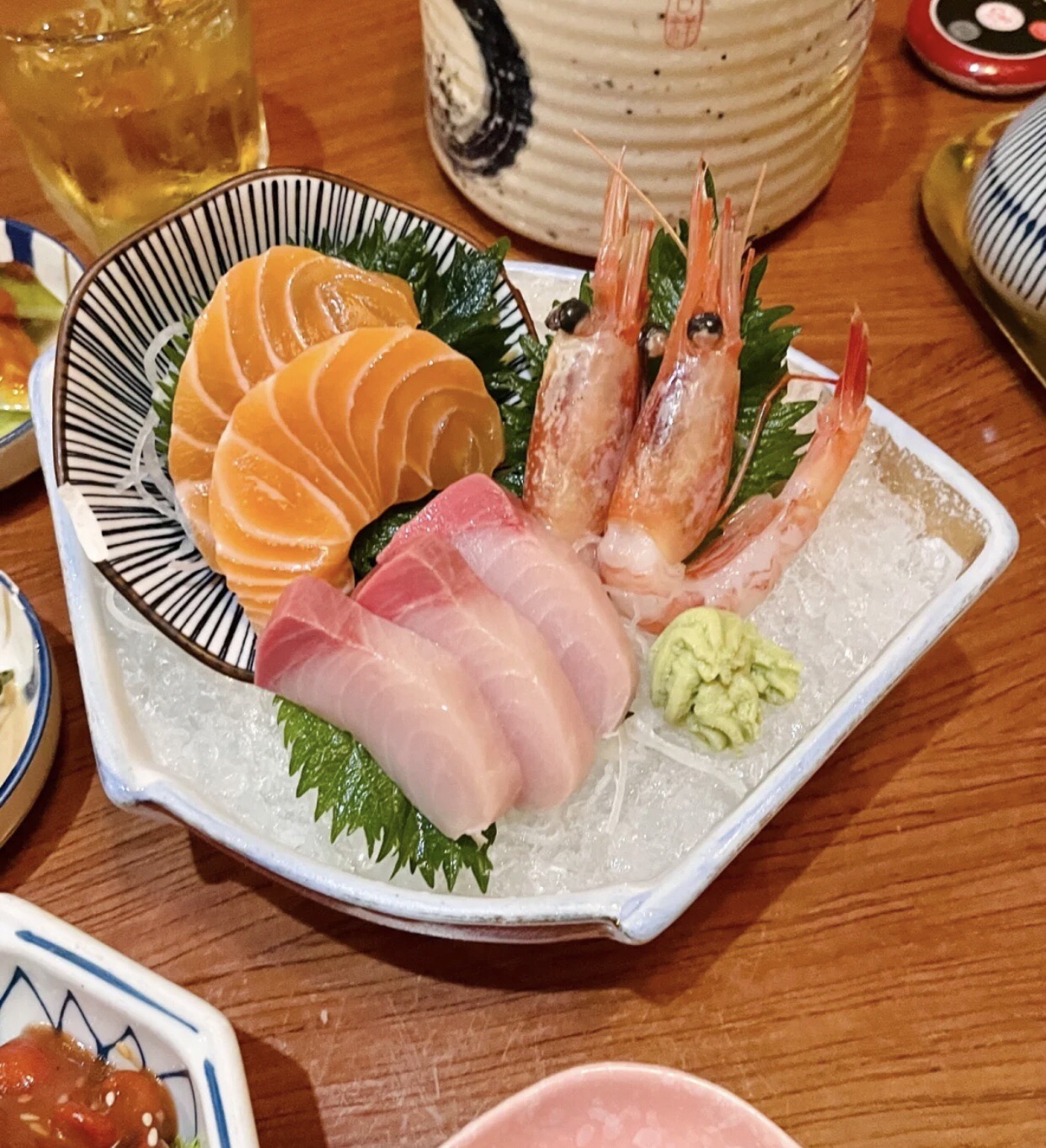 三文鱼背刺身