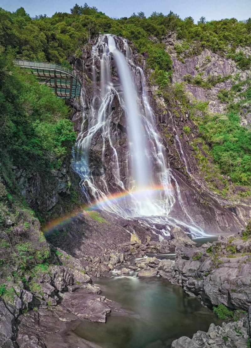 大别山彩虹瀑布风景区旅行图片 1