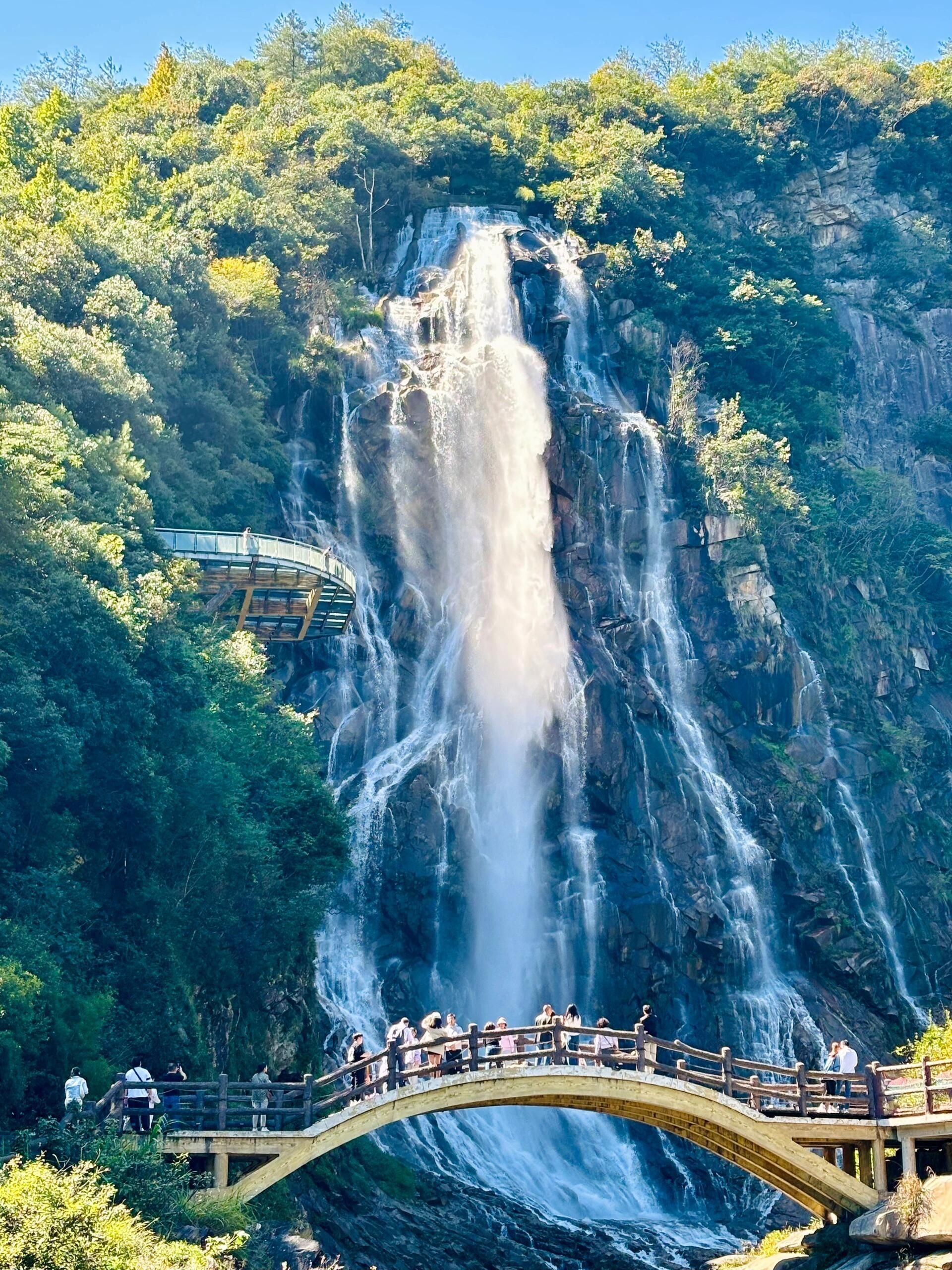 大别山彩虹瀑布风景区旅行图片 1