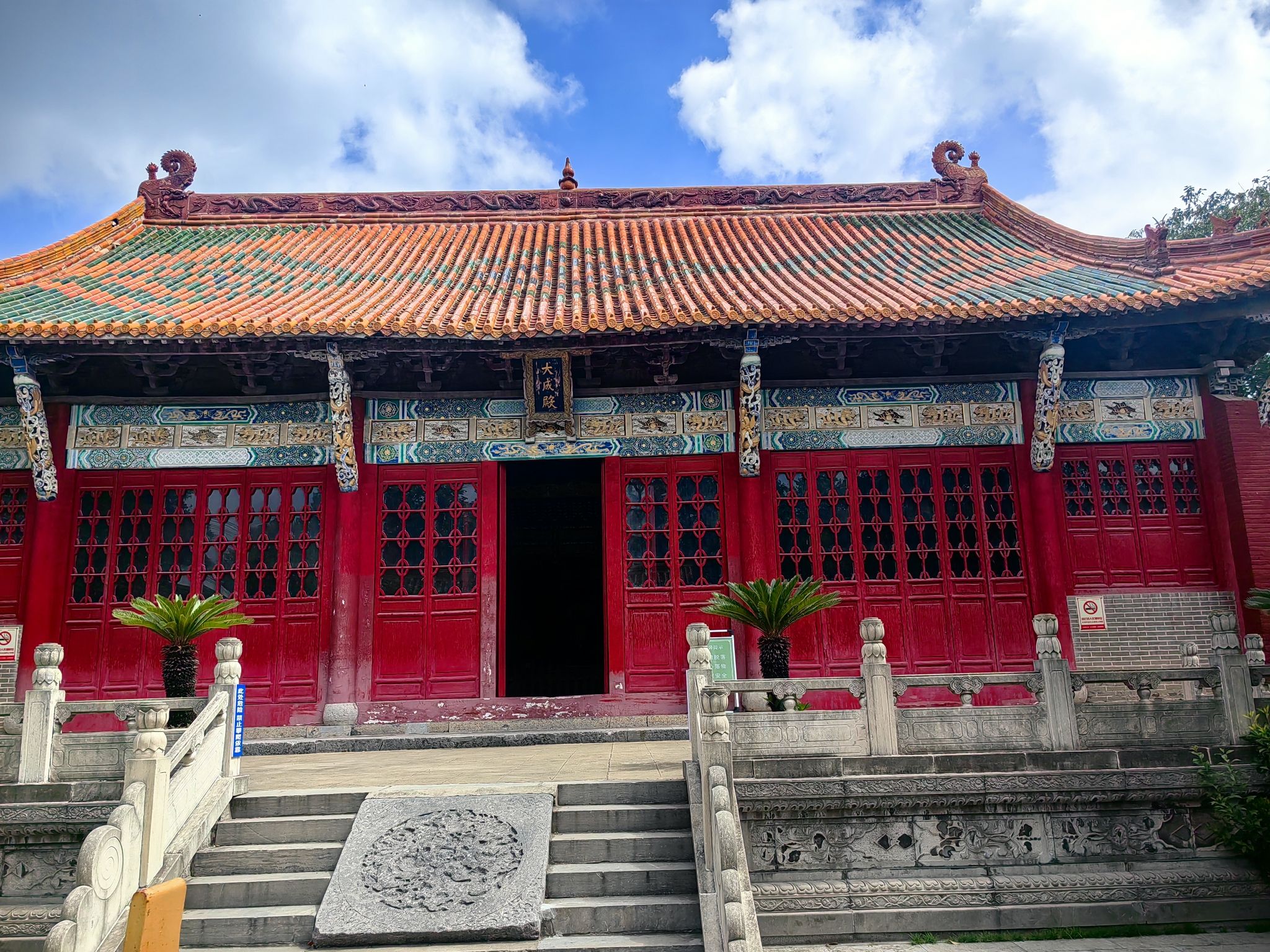 蒙城文庙实景照片