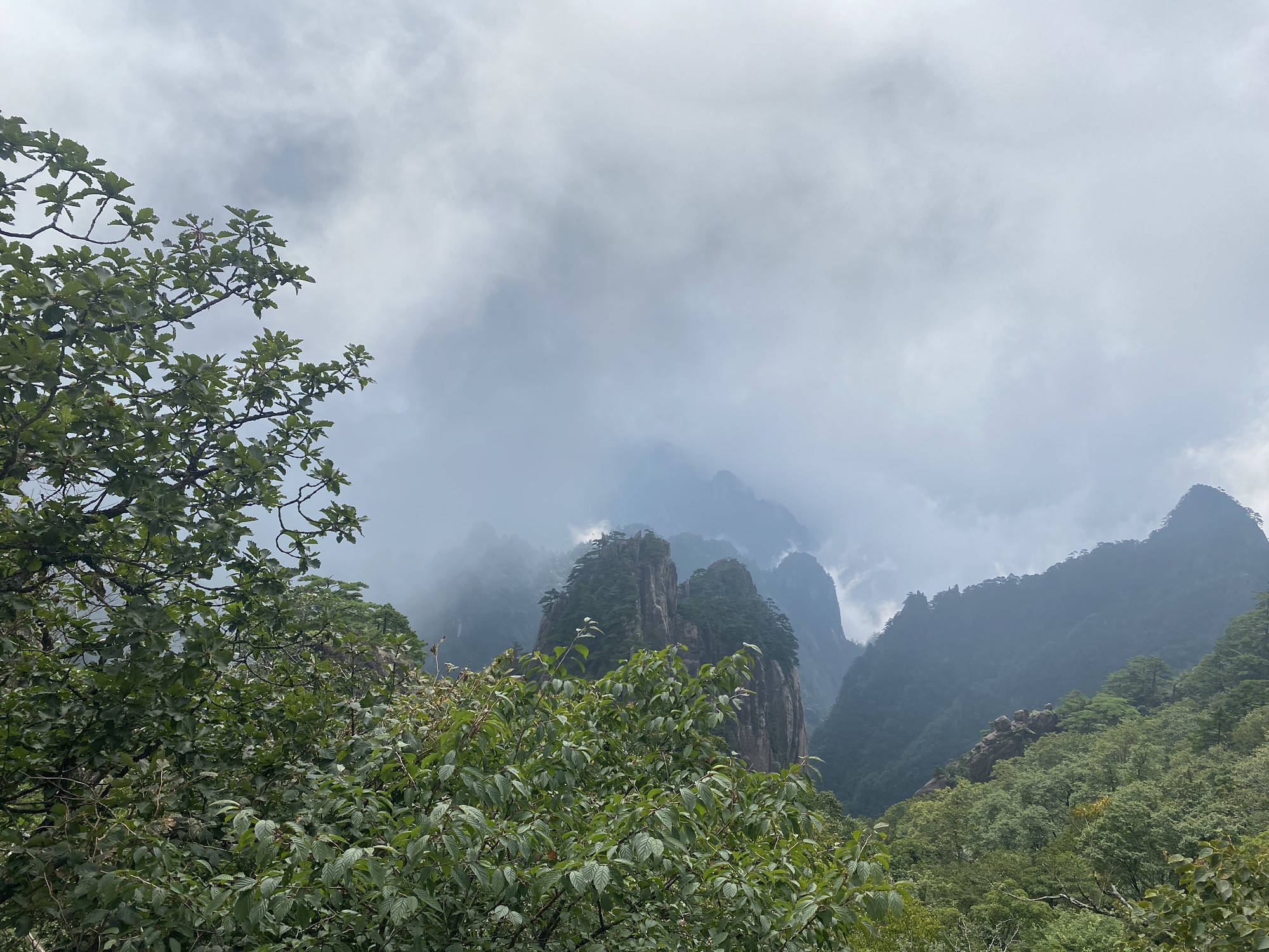 黄山九龙峰