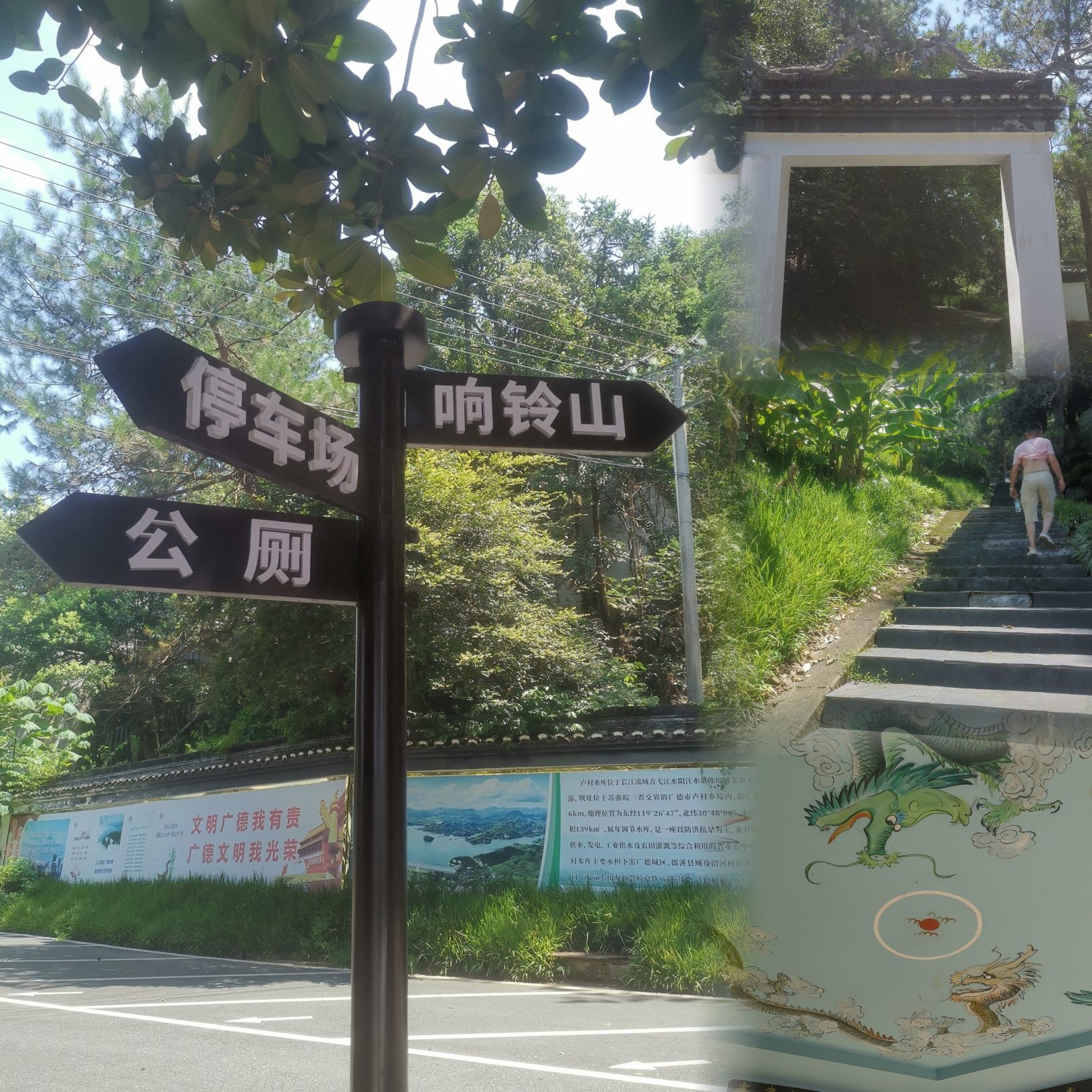 卢湖竹海水利风景区旅行图片 2