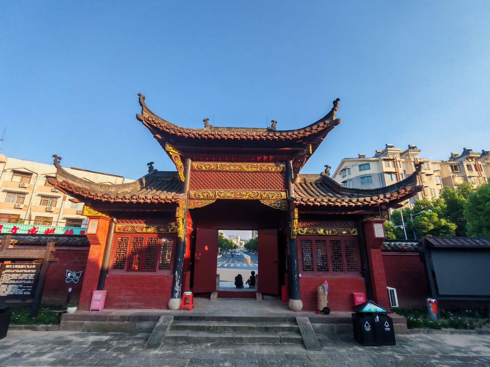 霍山文庙实景照片