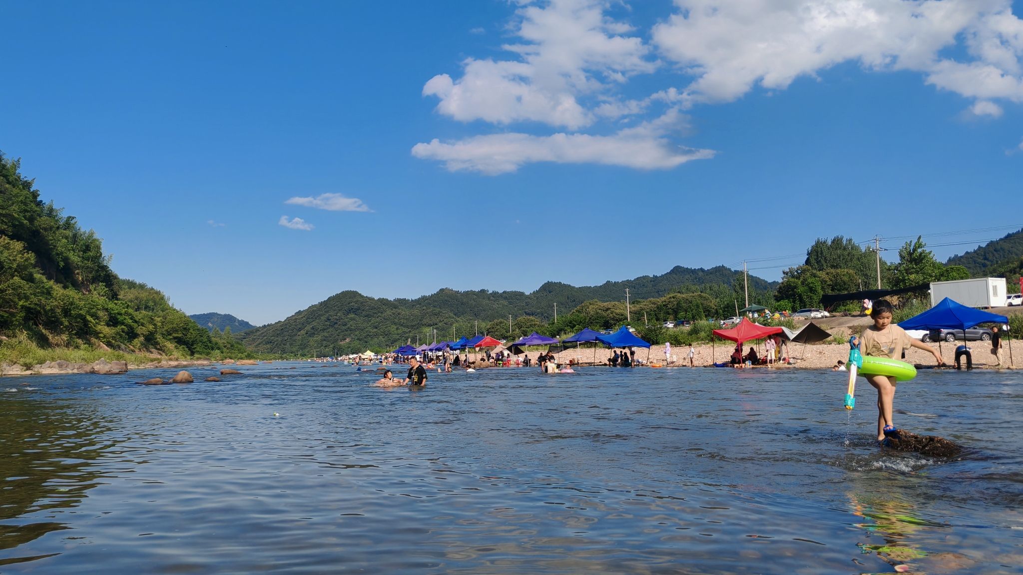 俞家河滩景点图片
