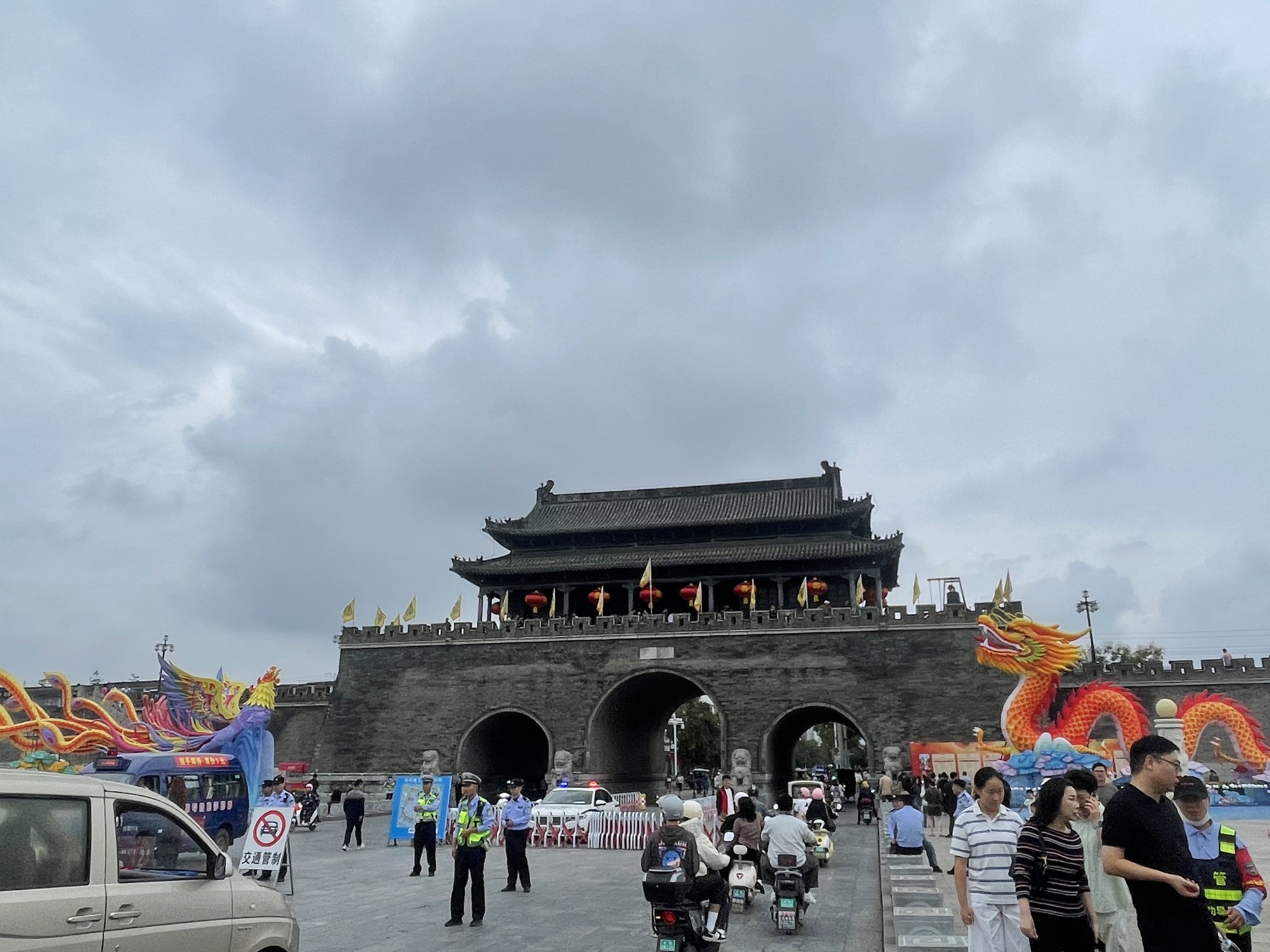 寿县古城墙旅行图片 3