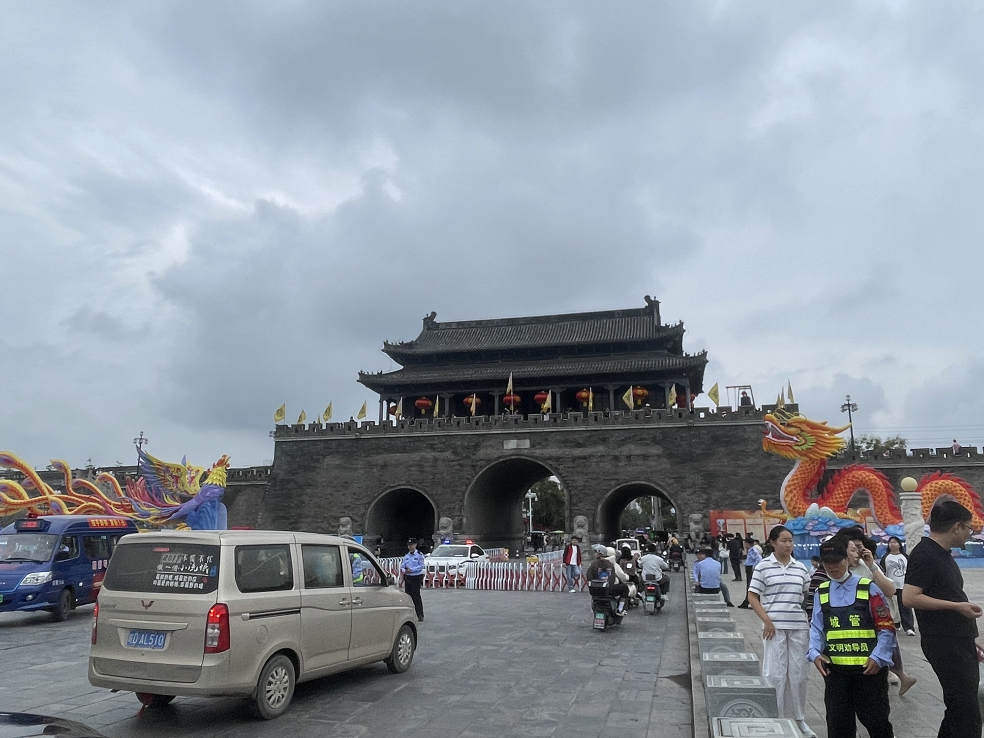 寿县古城墙旅行图片 2
