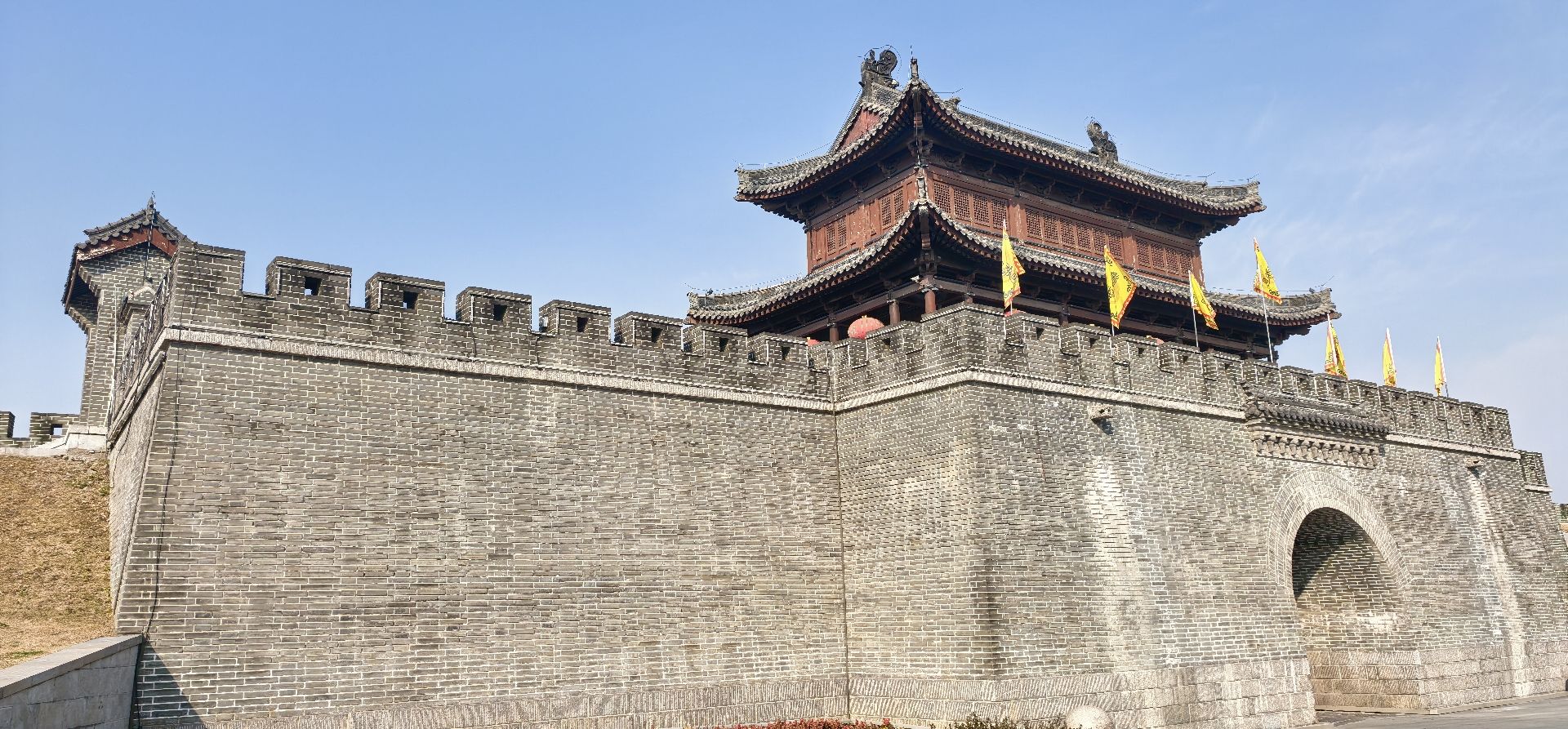 寿县古城墙旅行图片 2