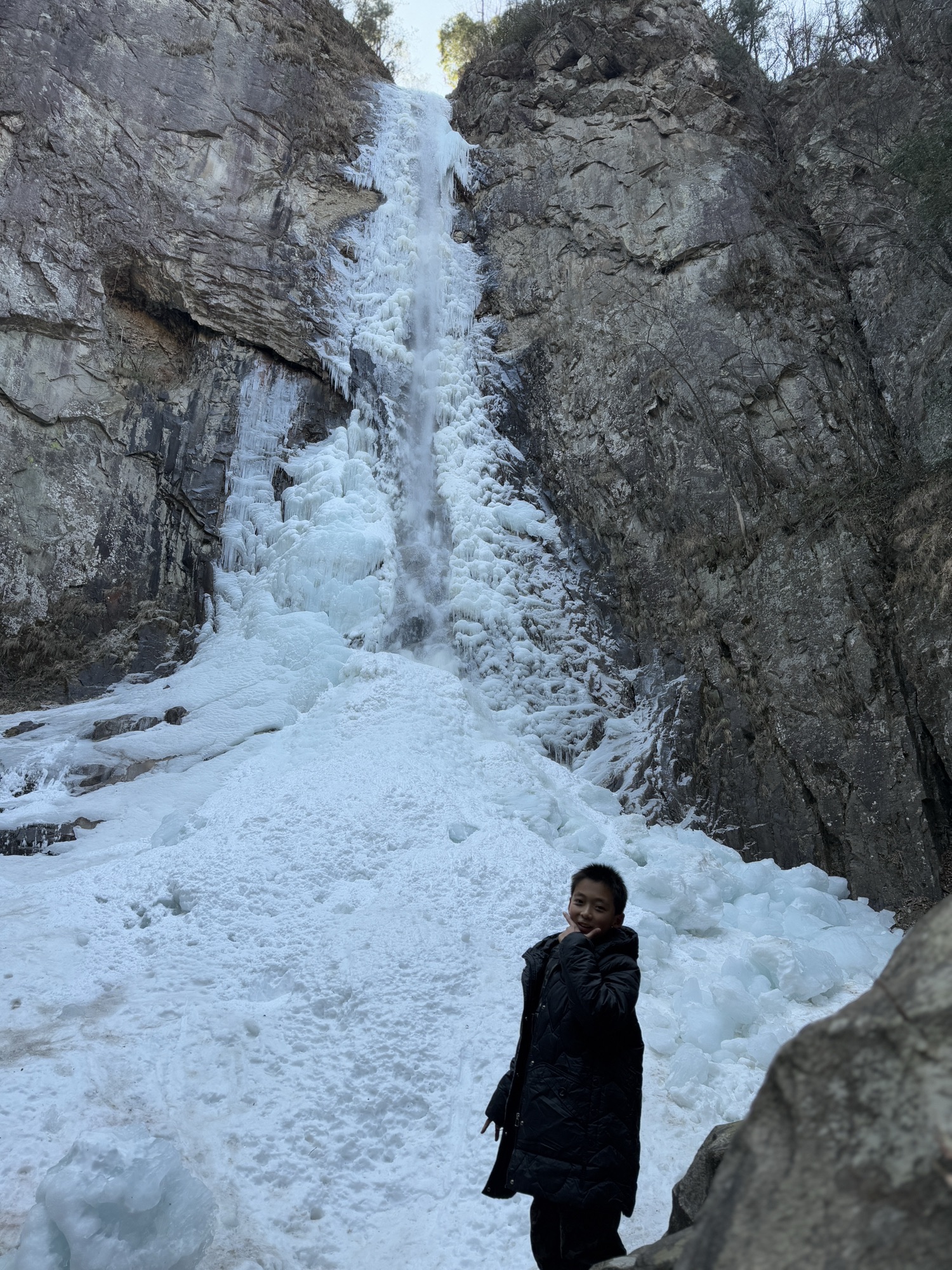 龙井峡瀑布旅行图片 3
