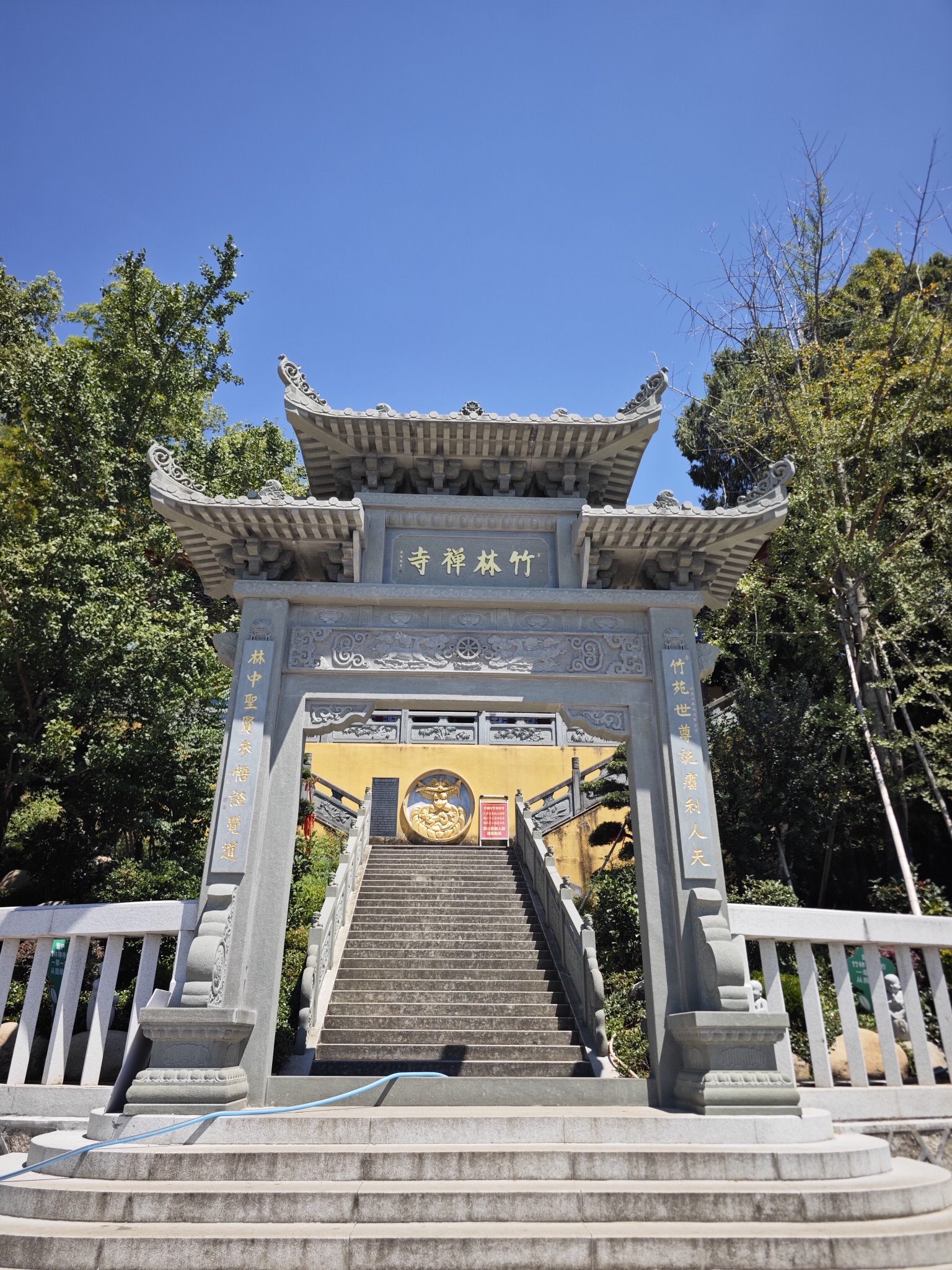 龙游县竹林禅寺实景照片