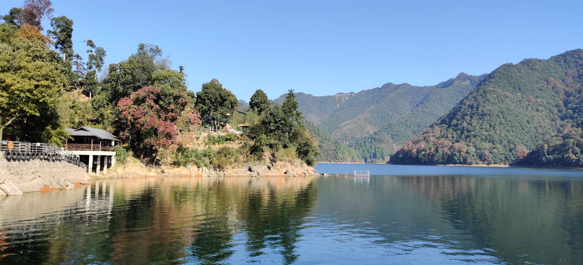 铜官峡情人谷好运岛景区旅行图片 1