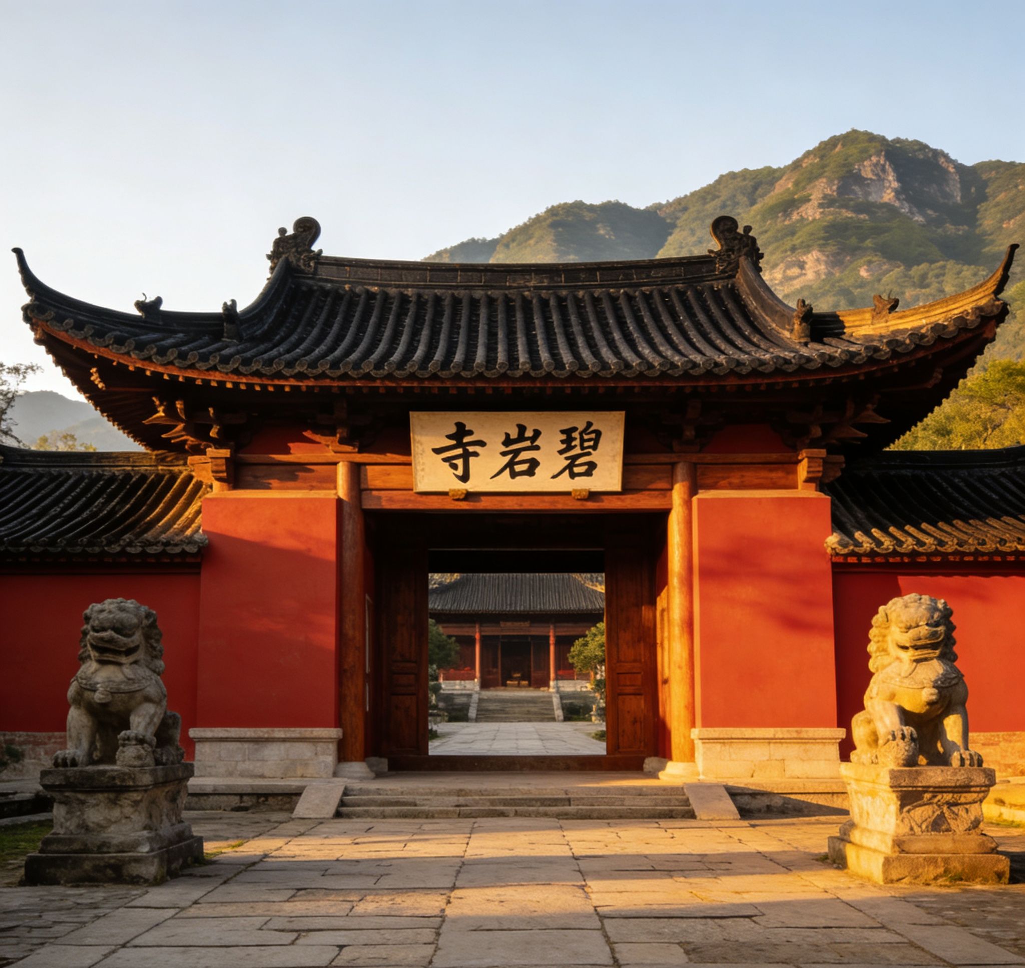 碧岩寺实景照片