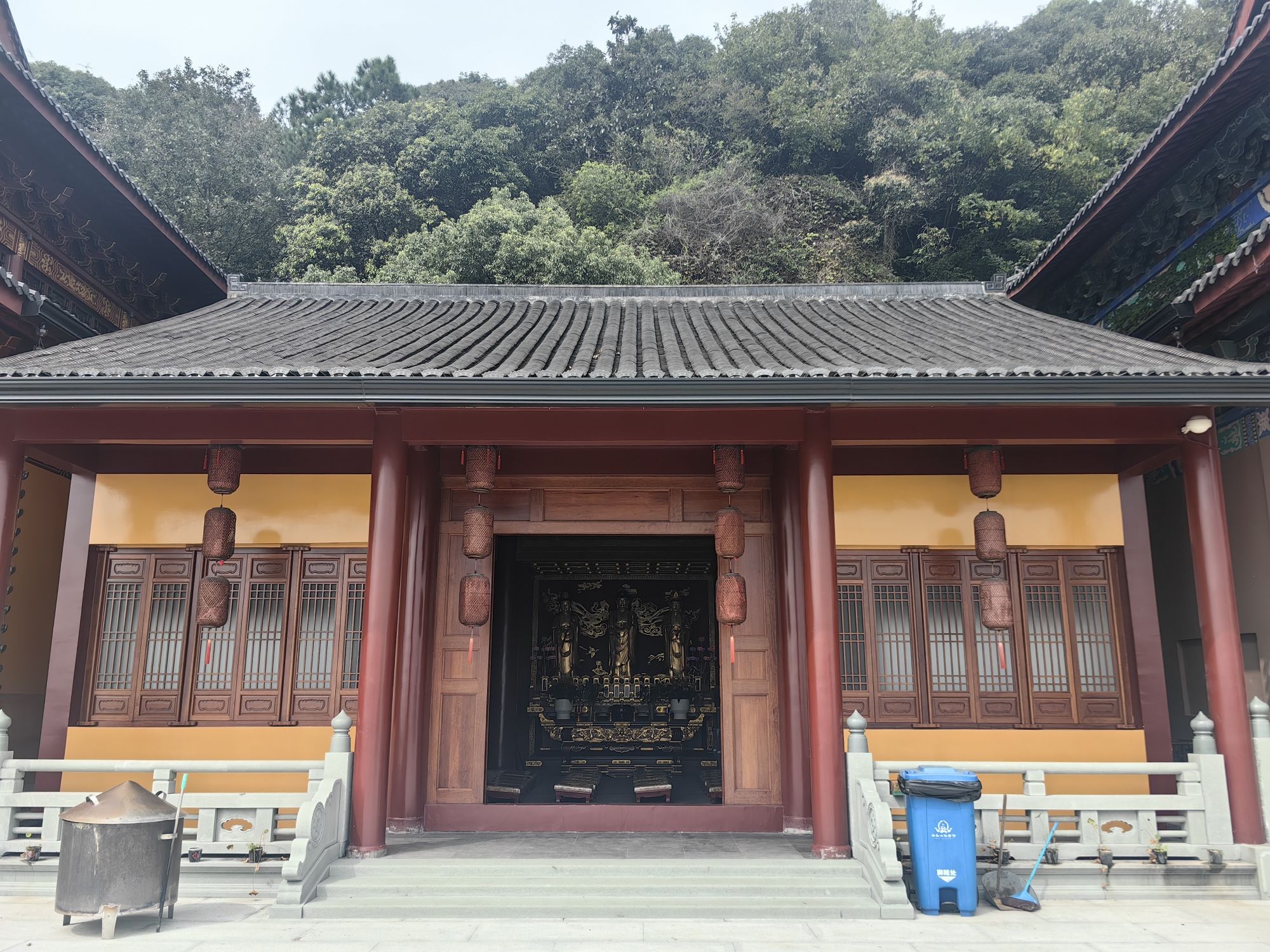 仙岩洞寺实景照片