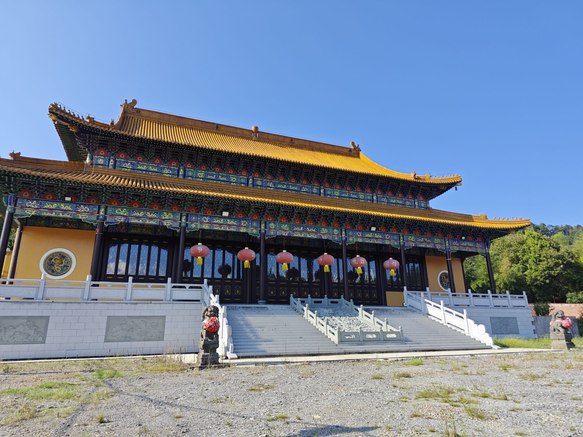 西安禅寺实景照片