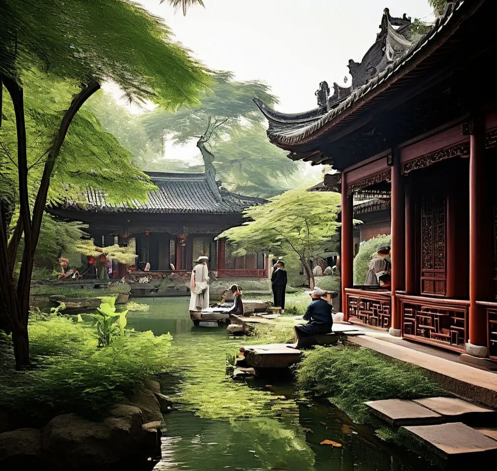 老年友好公园旅行图片 2