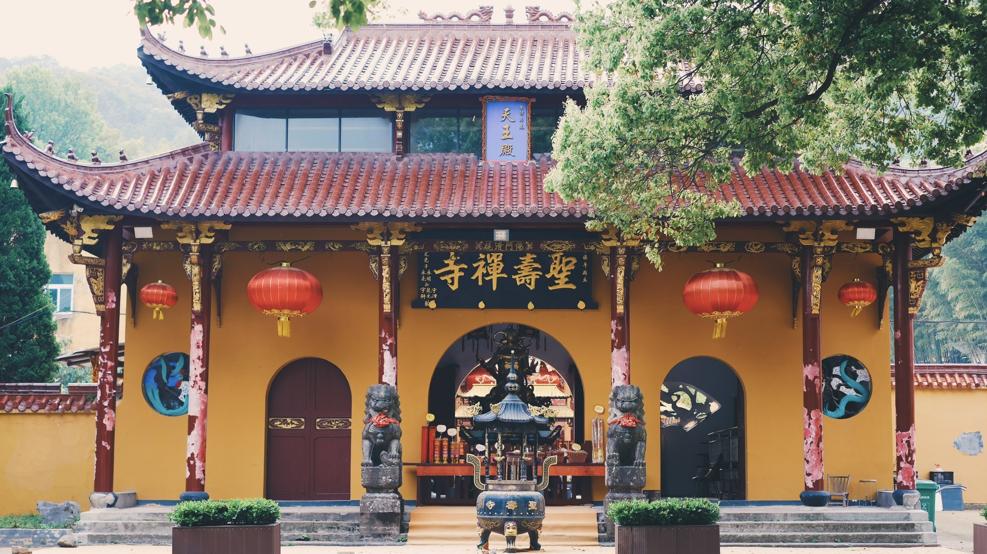 义乌圣寿禅寺实景照片
