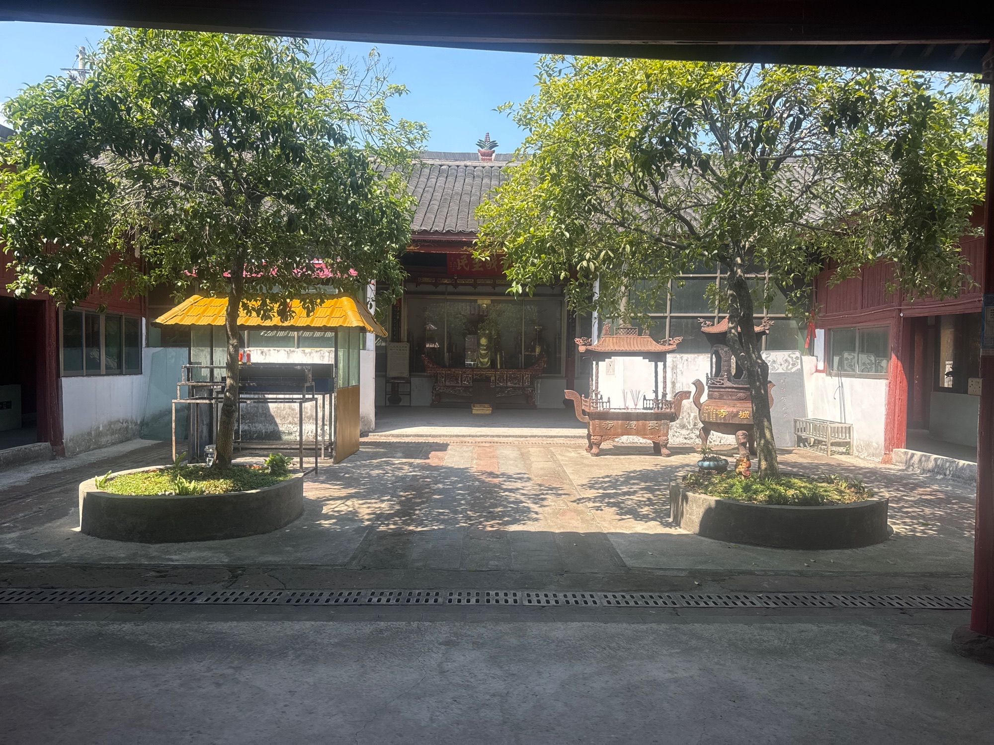 长城古寺实景照片
