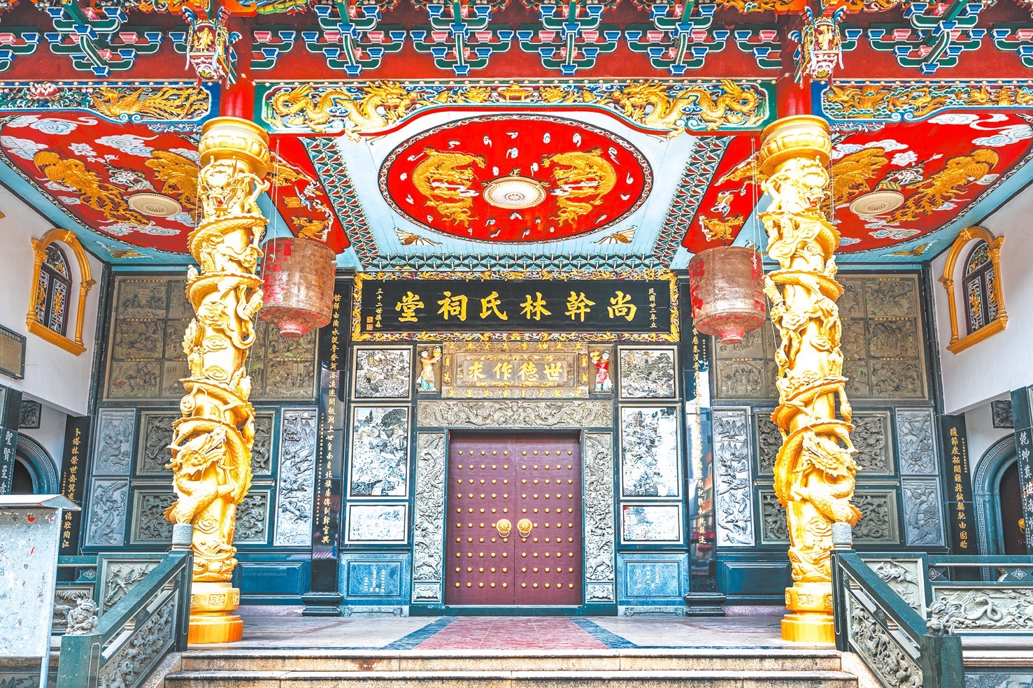 尚干林氏祠堂实景照片