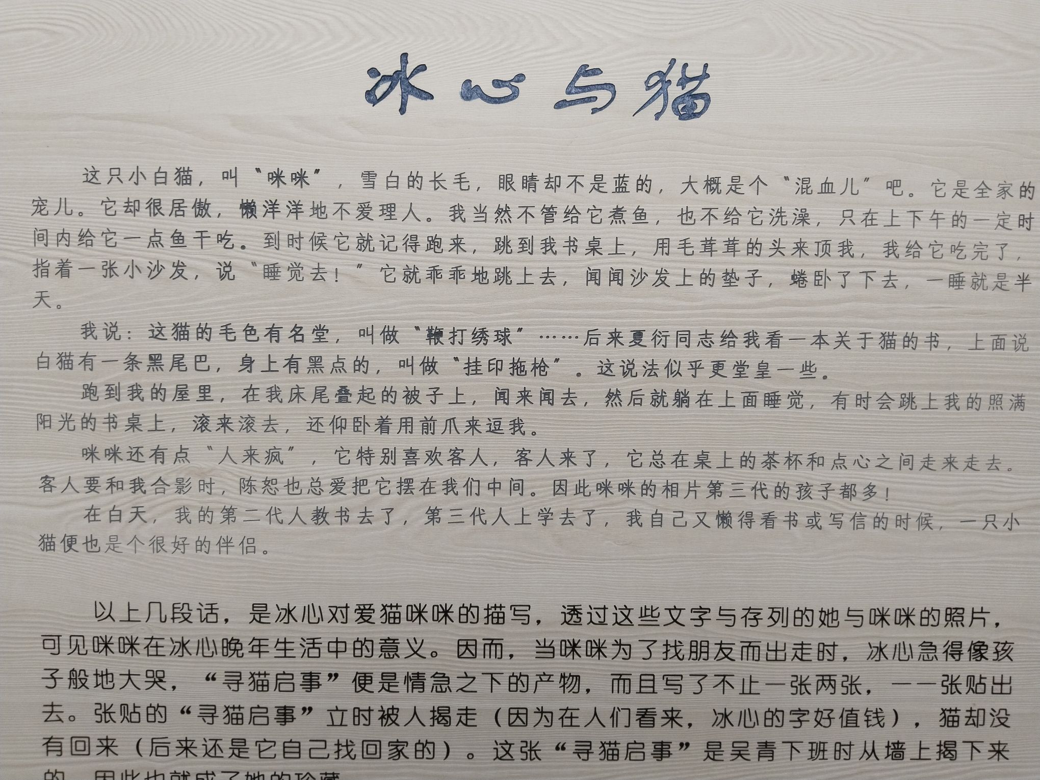 冰心文学馆旅行图片 3