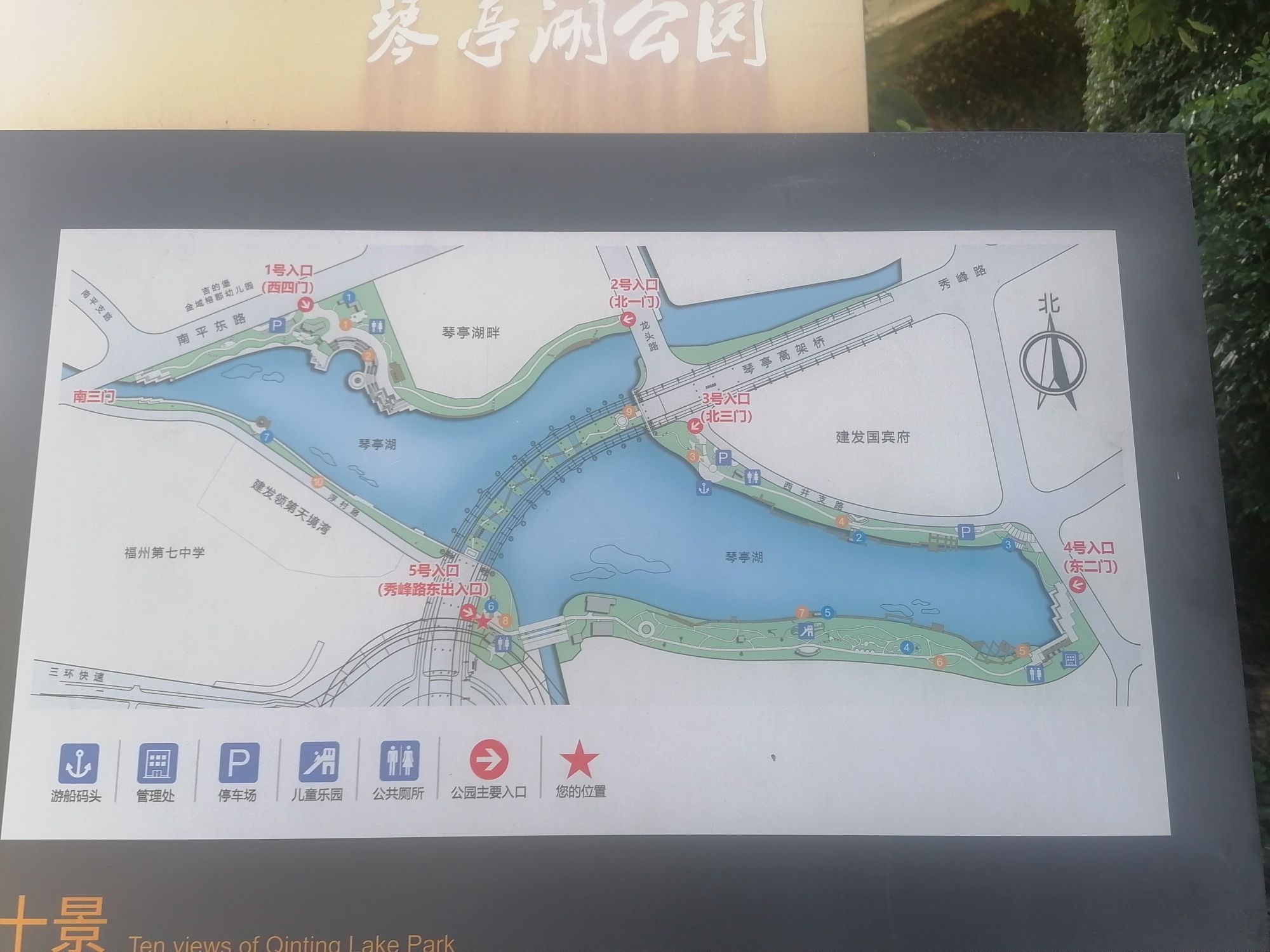 琴亭湖公园旅行图片 1