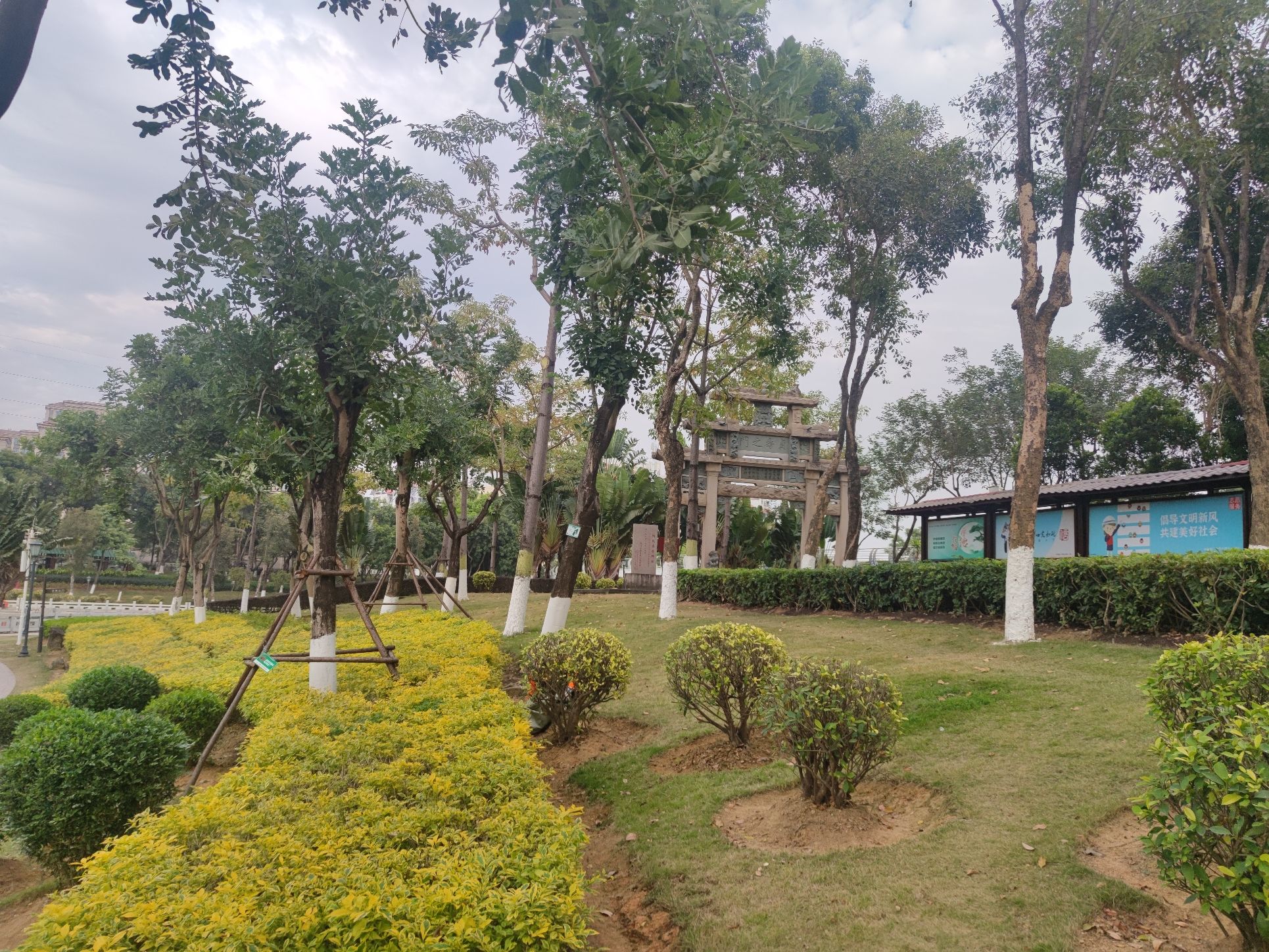 灌口镇风景湖公园旅行图片 3