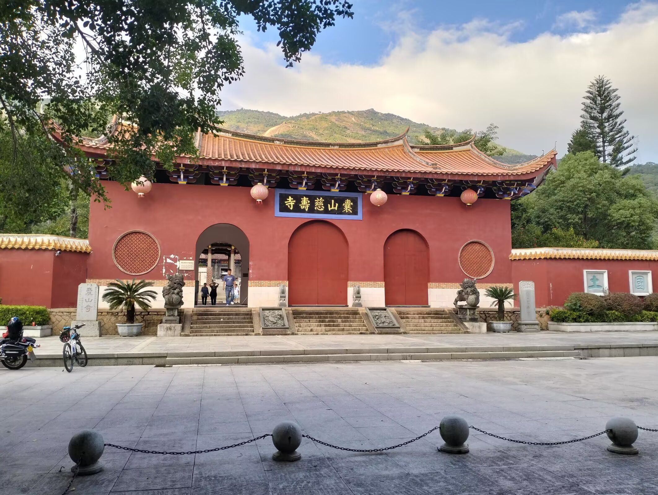 囊山寺景点图片