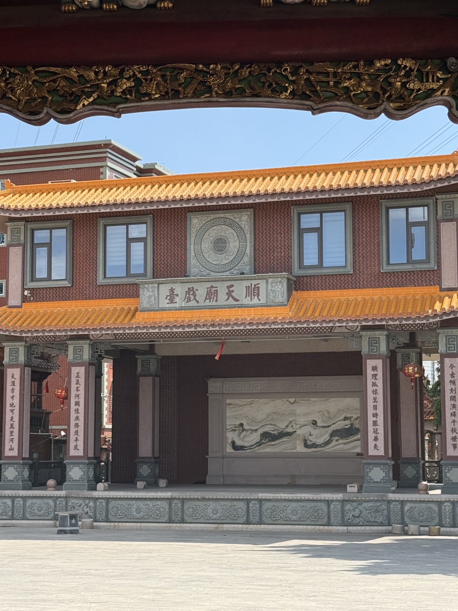 顺天庙实景照片