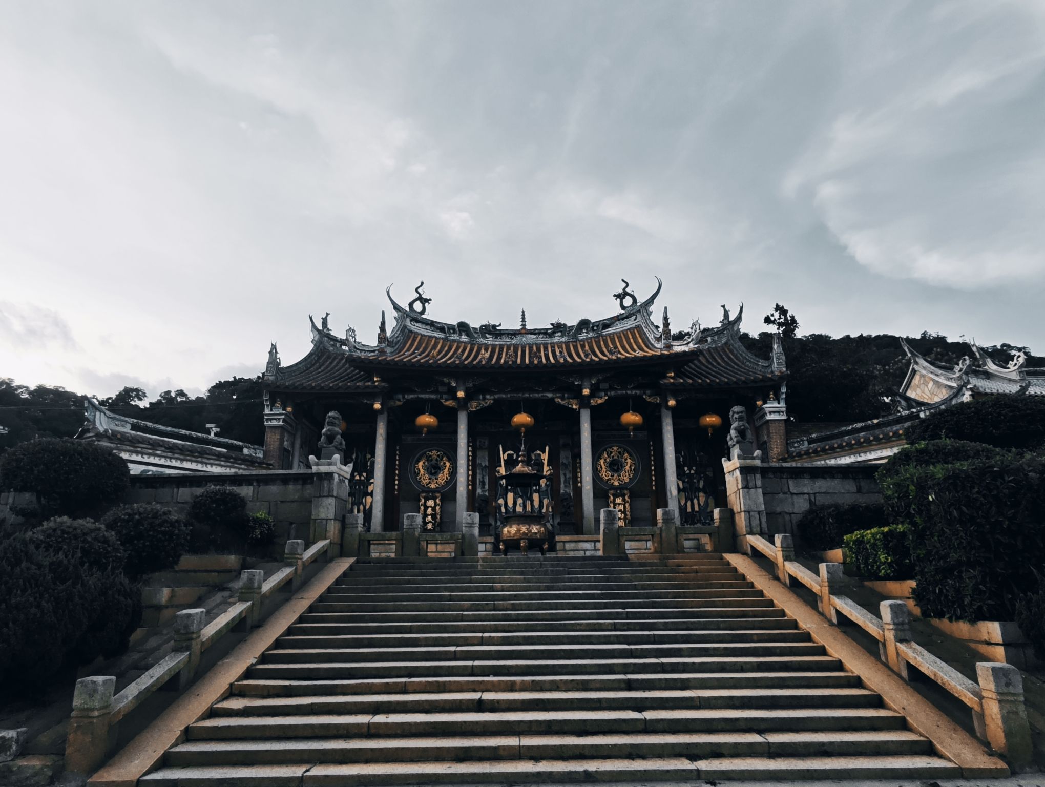 青山祖庙实景照片