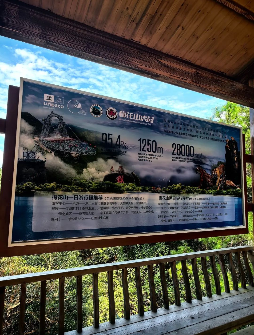龙岩梅花山虎园旅行图片 1