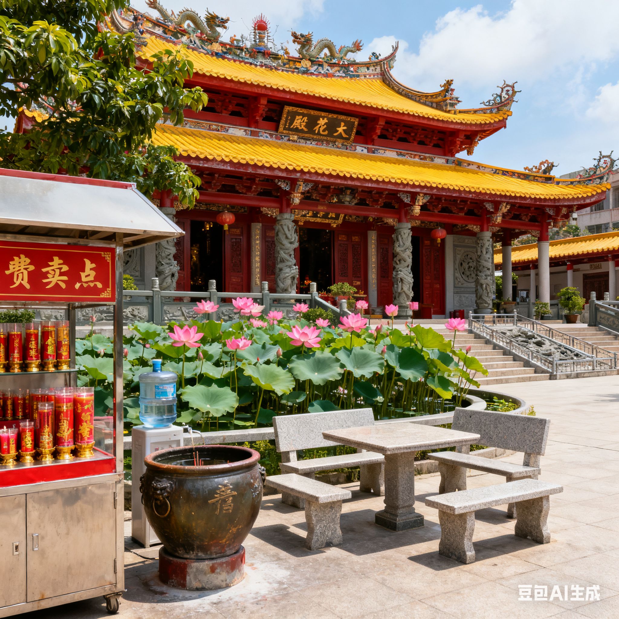 莲花寺实景照片