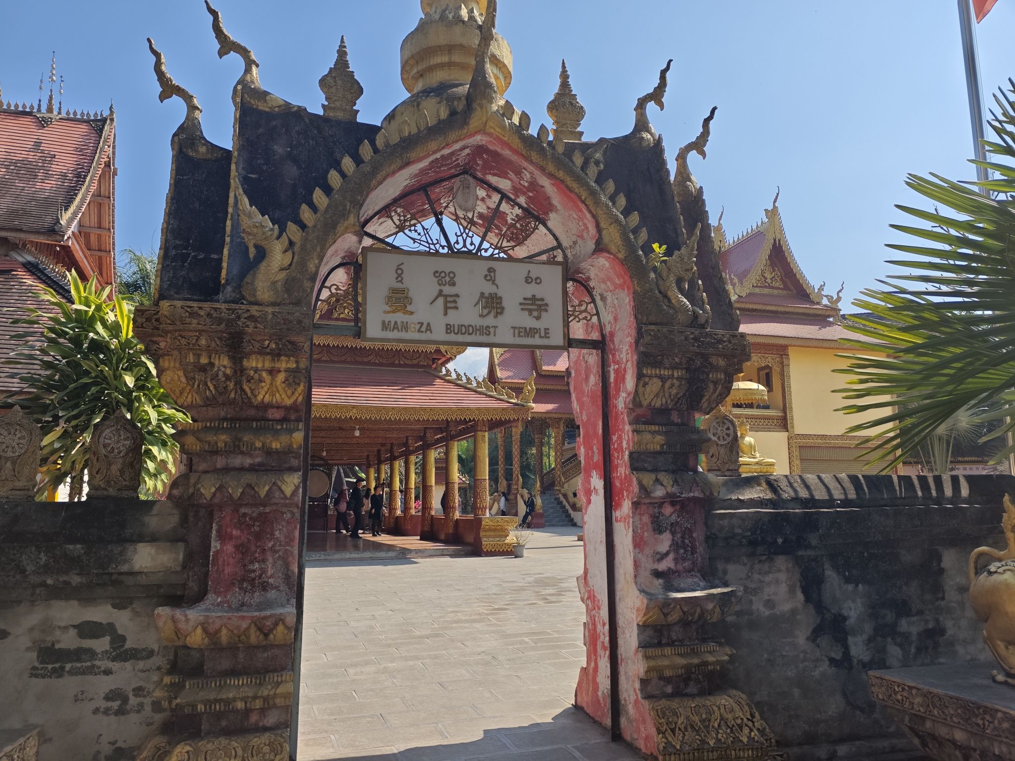 曼乍佛寺实景照片