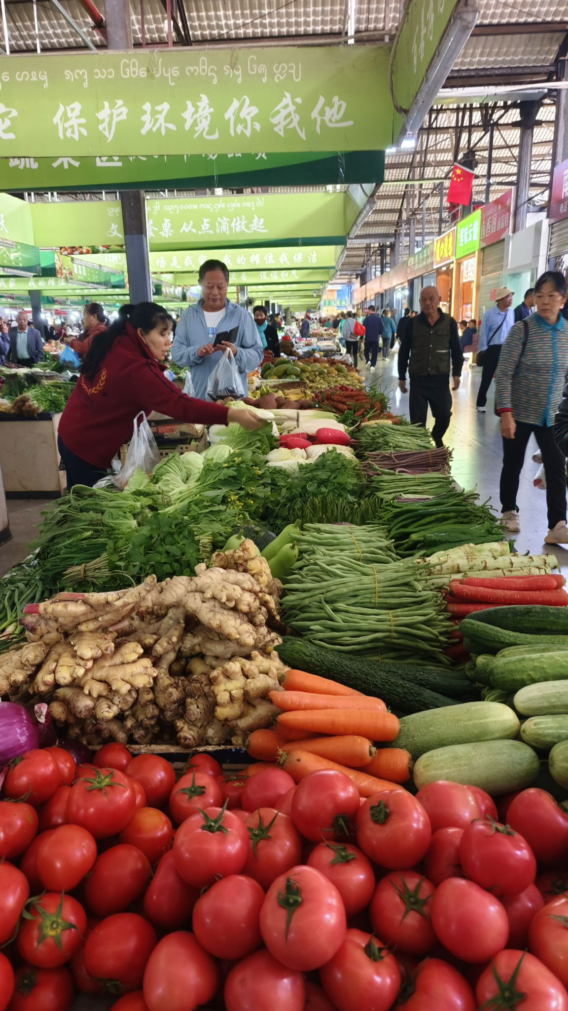 西双版纳旅游度假区曼贡综合市场